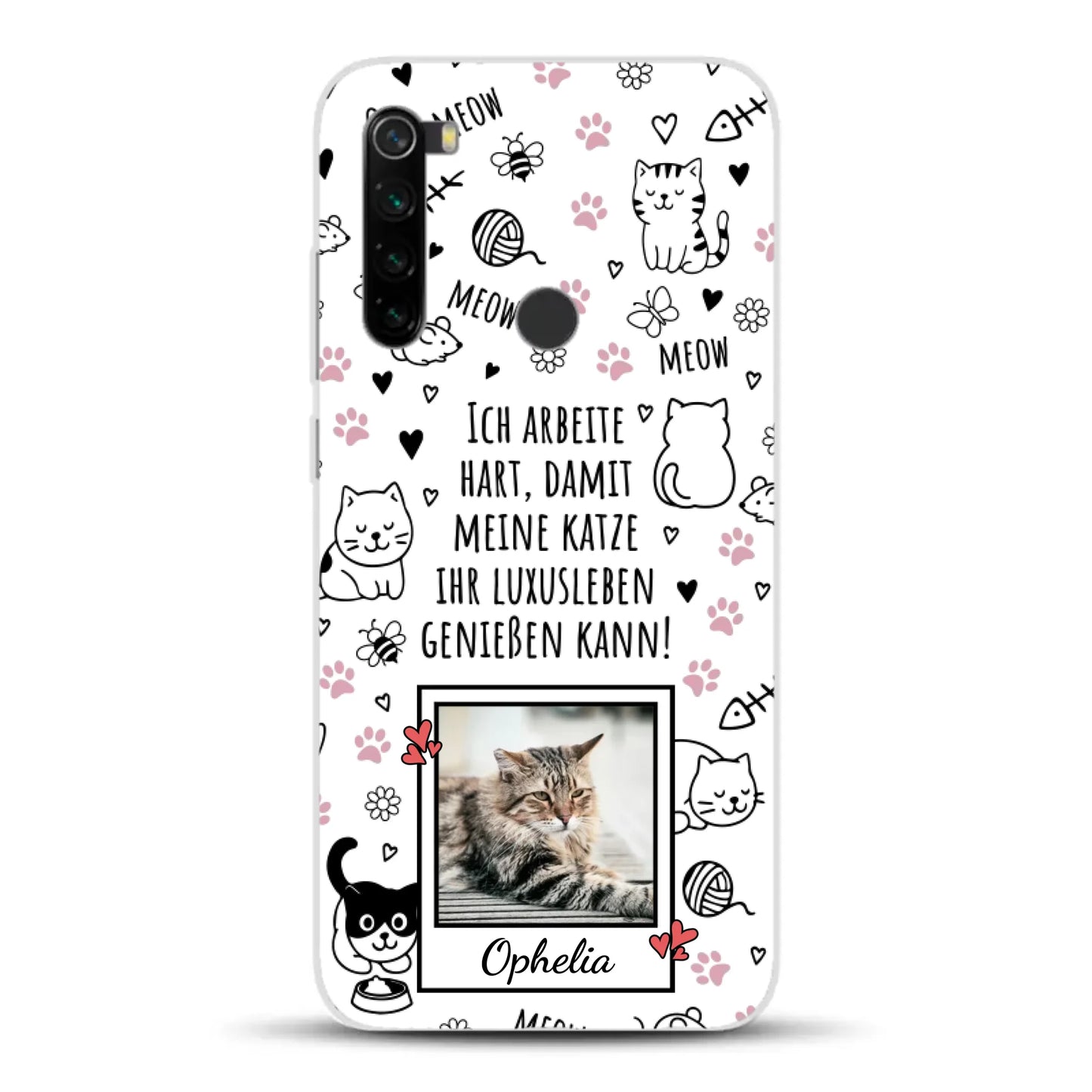 Luxuskatze - Individuelle Handyhülle für Xiaomi