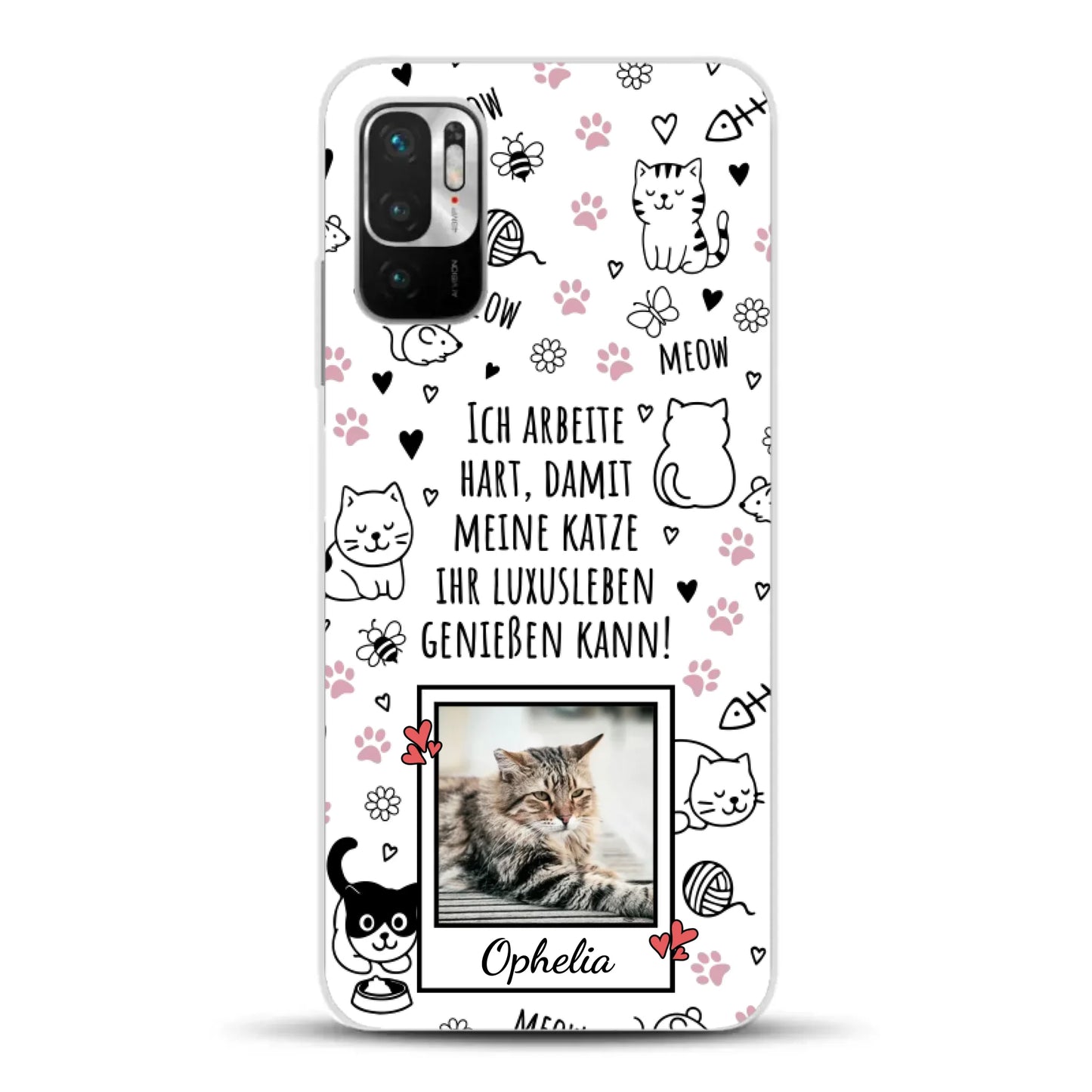 Luxuskatze - Individuelle Handyhülle für Xiaomi
