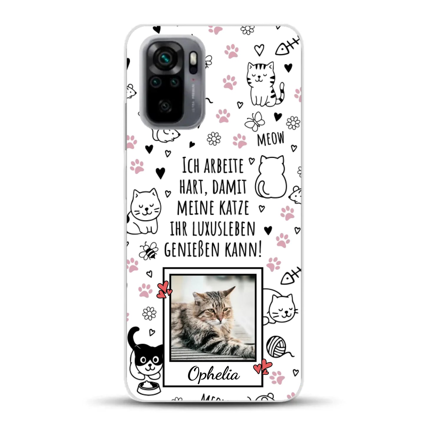 Luxuskatze - Individuelle Handyhülle für Xiaomi