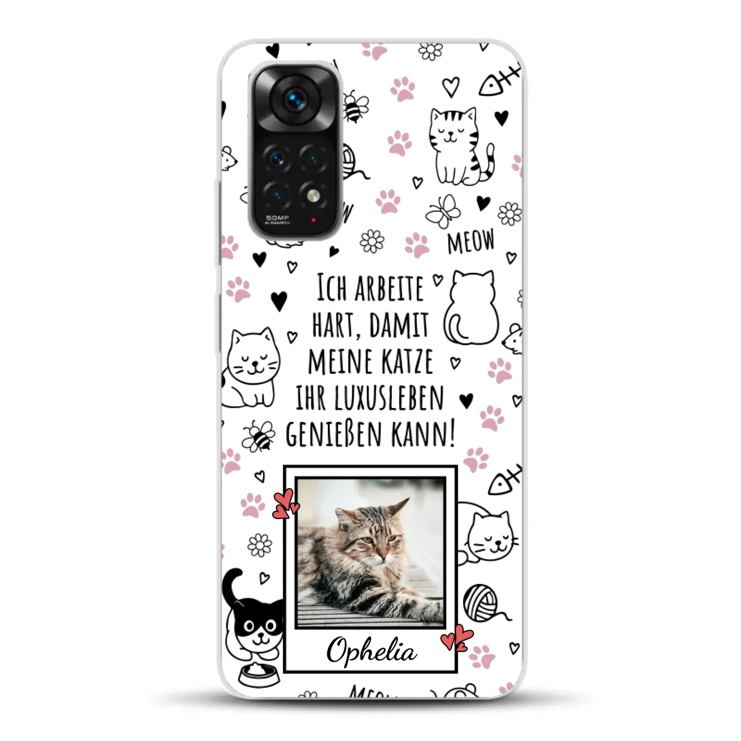 Luxuskatze - Individuelle Handyhülle für Xiaomi
