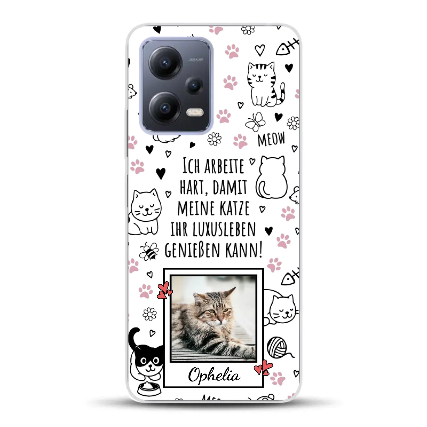 Luxuskatze - Individuelle Handyhülle für Xiaomi