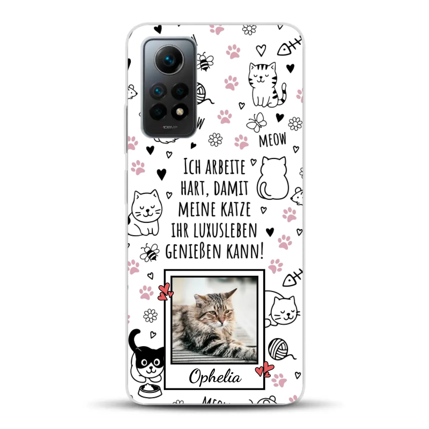 Luxuskatze - Individuelle Handyhülle für Xiaomi