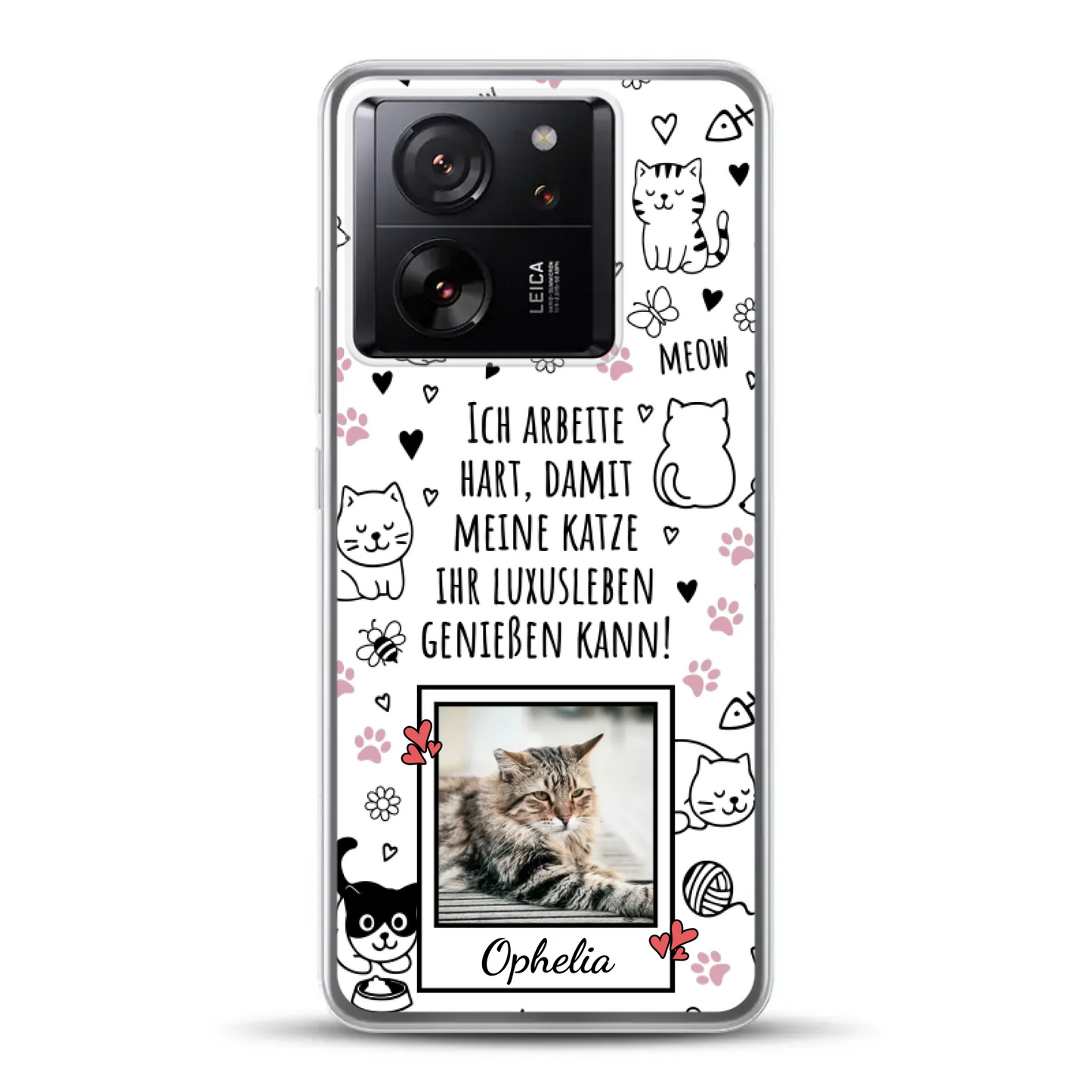 Luxuskatze - Individuelle Handyhülle für Xiaomi