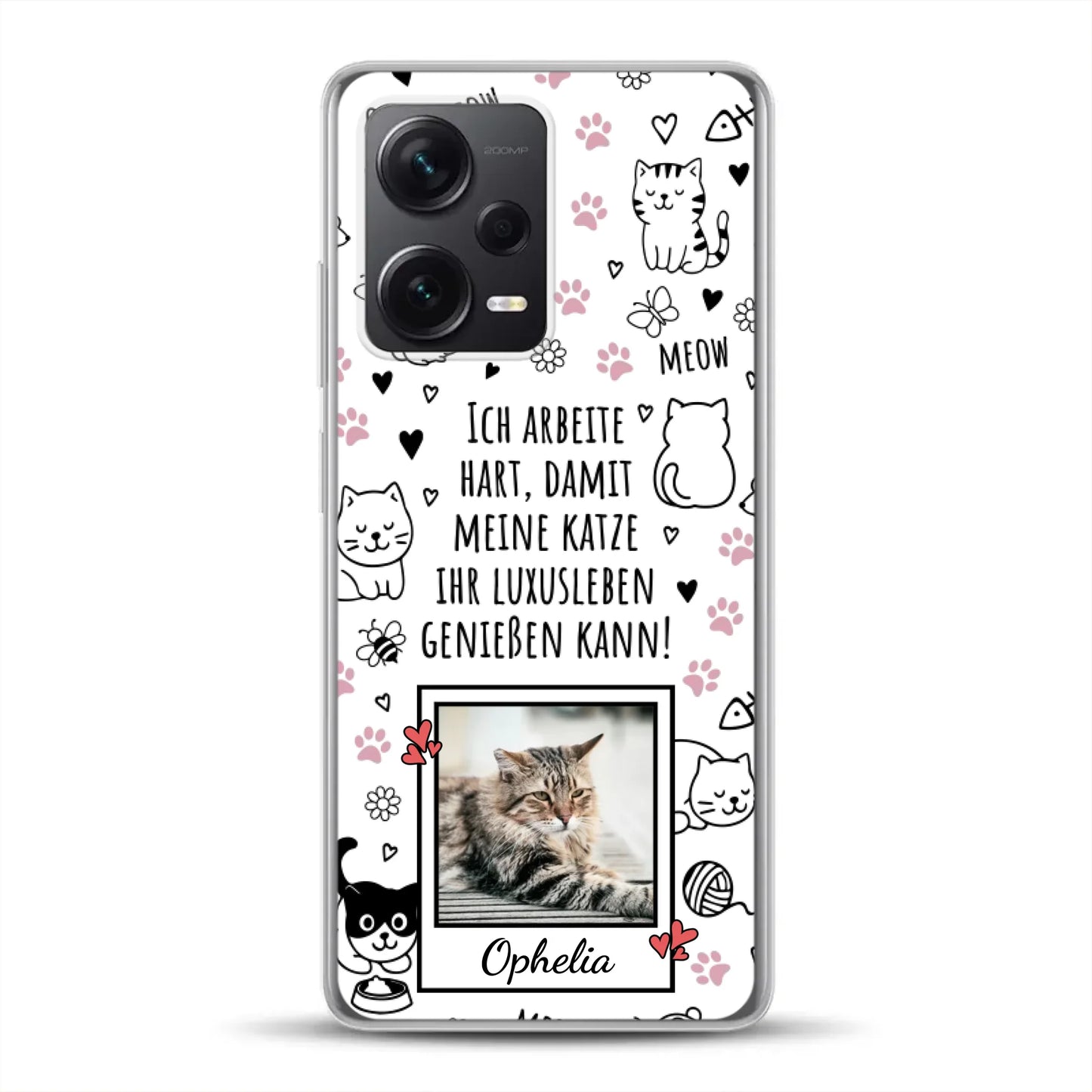 Luxuskatze - Individuelle Handyhülle für Xiaomi