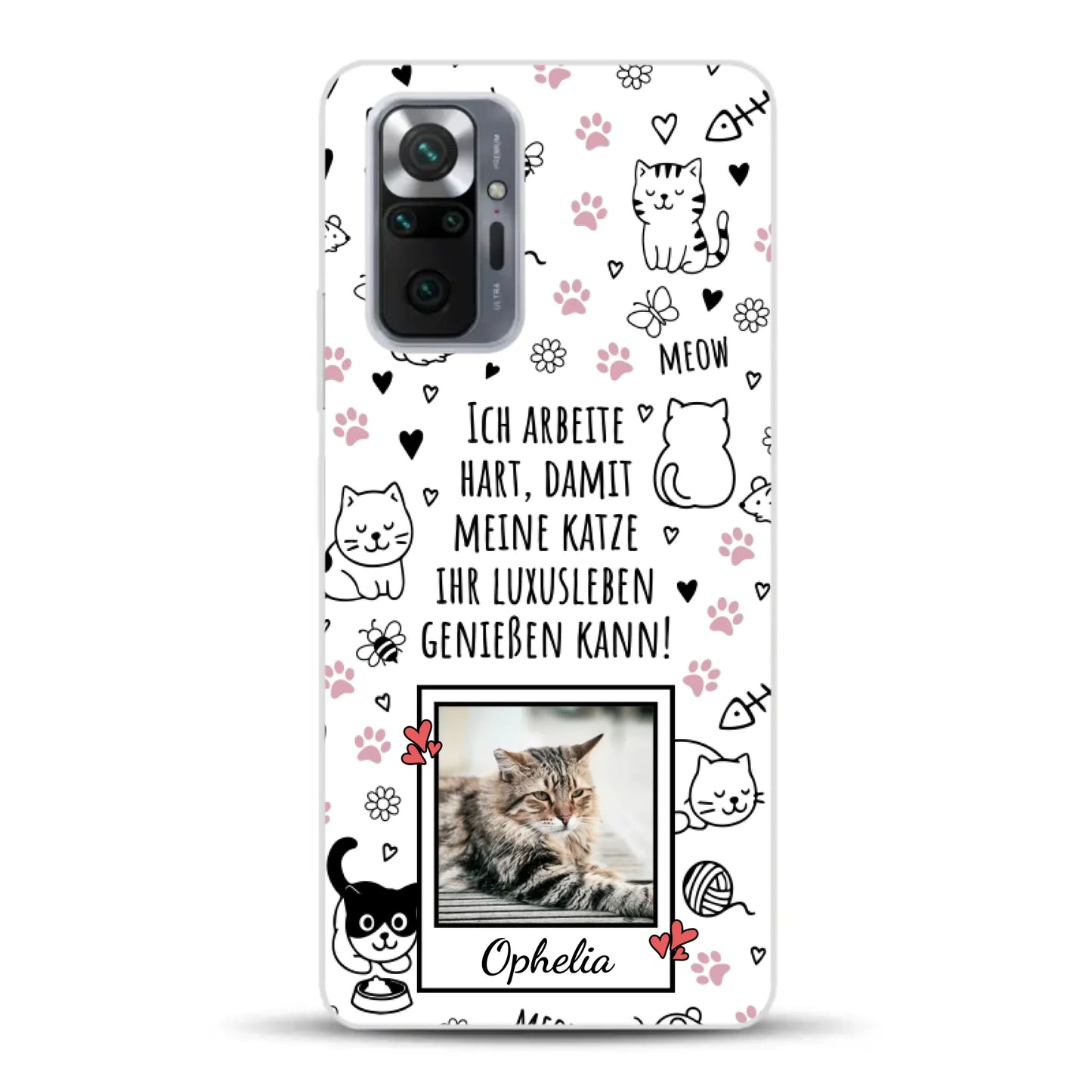 Luxuskatze - Individuelle Handyhülle für Xiaomi