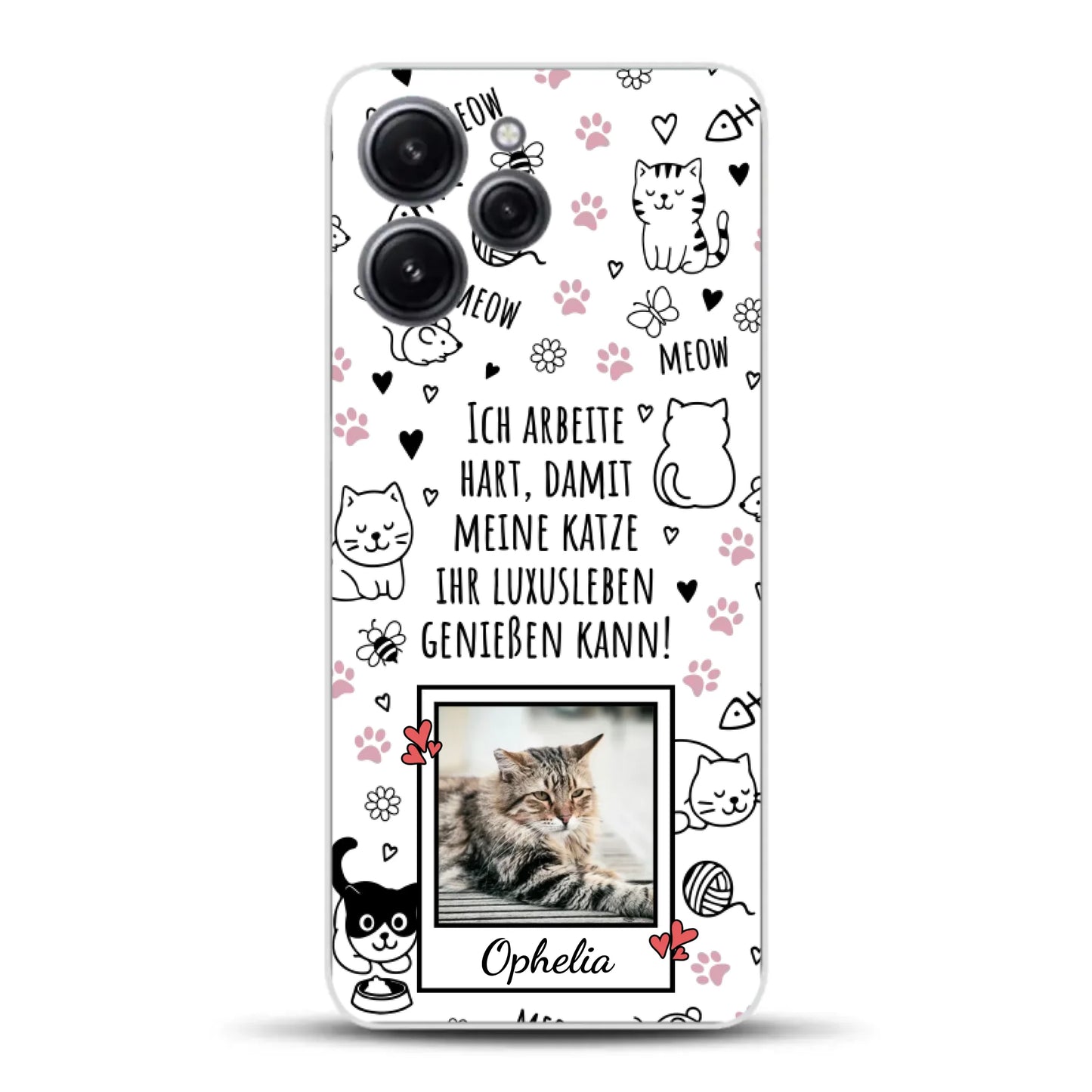 Luxuskatze - Individuelle Handyhülle für Xiaomi