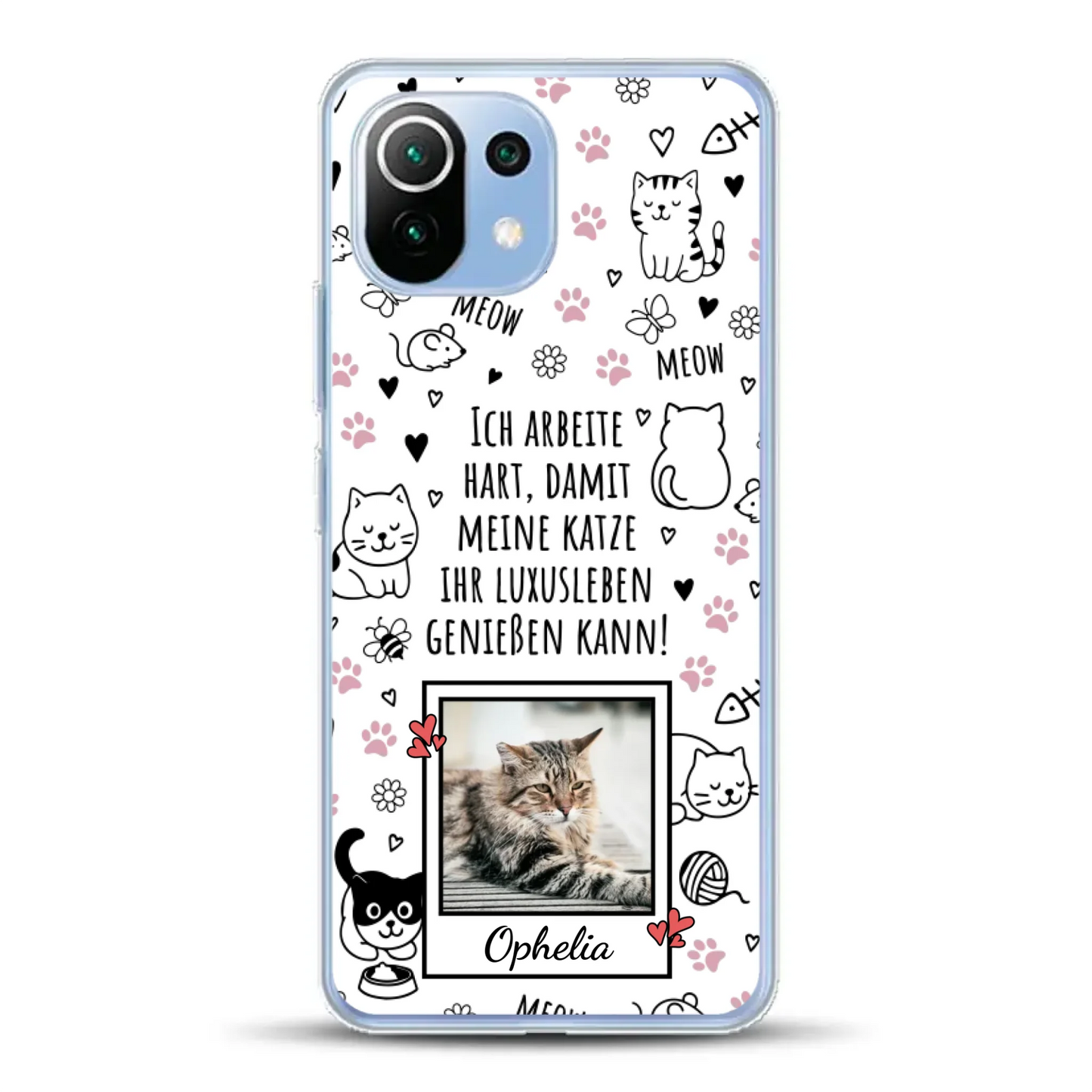 Luxuskatze - Individuelle Handyhülle für Xiaomi