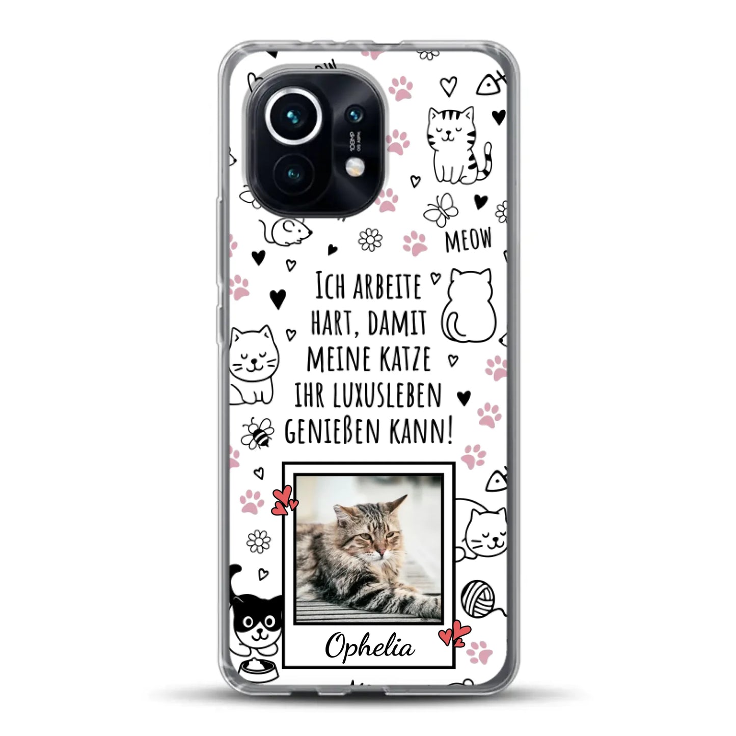 Luxuskatze - Individuelle Handyhülle für Xiaomi