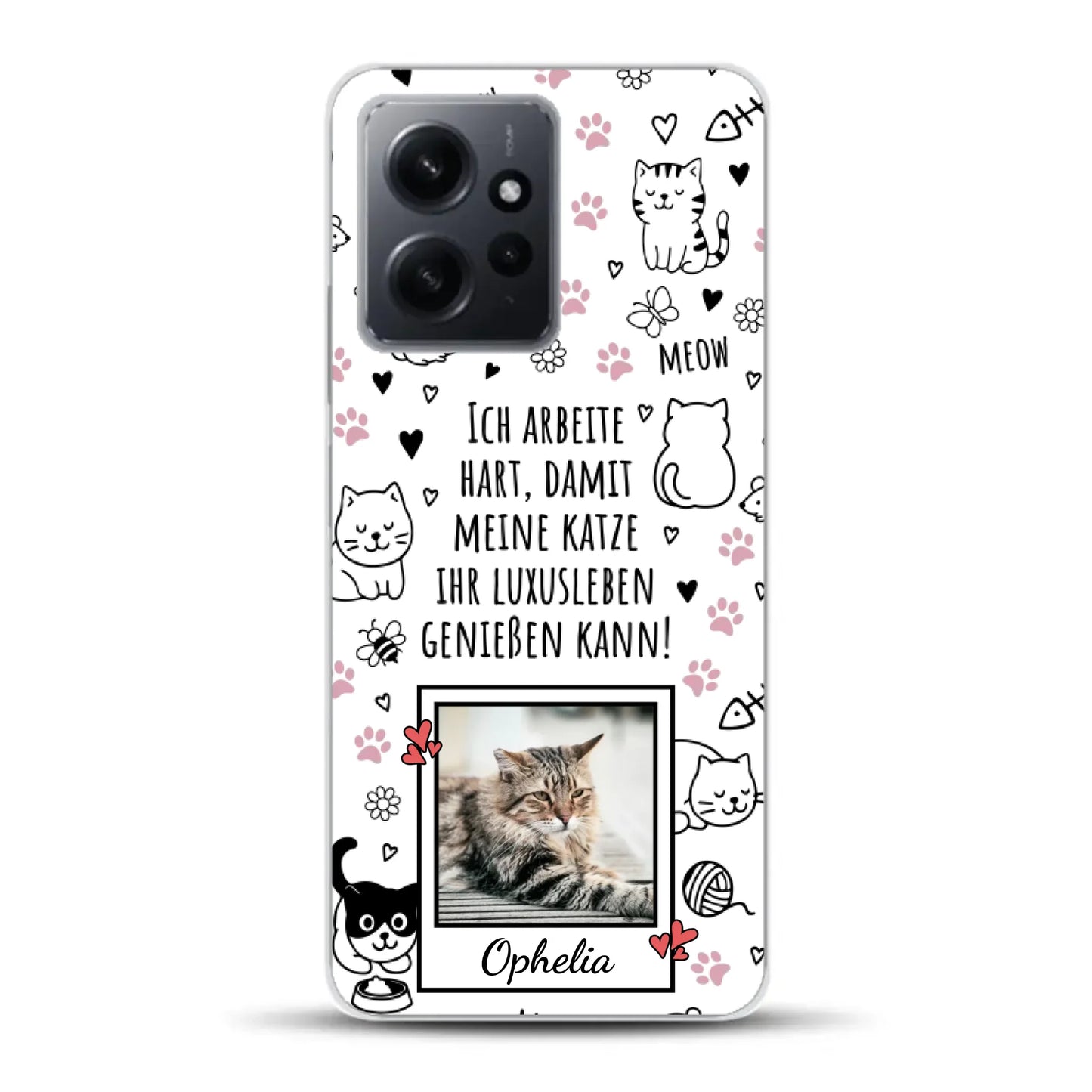 Luxuskatze - Individuelle Handyhülle für Xiaomi