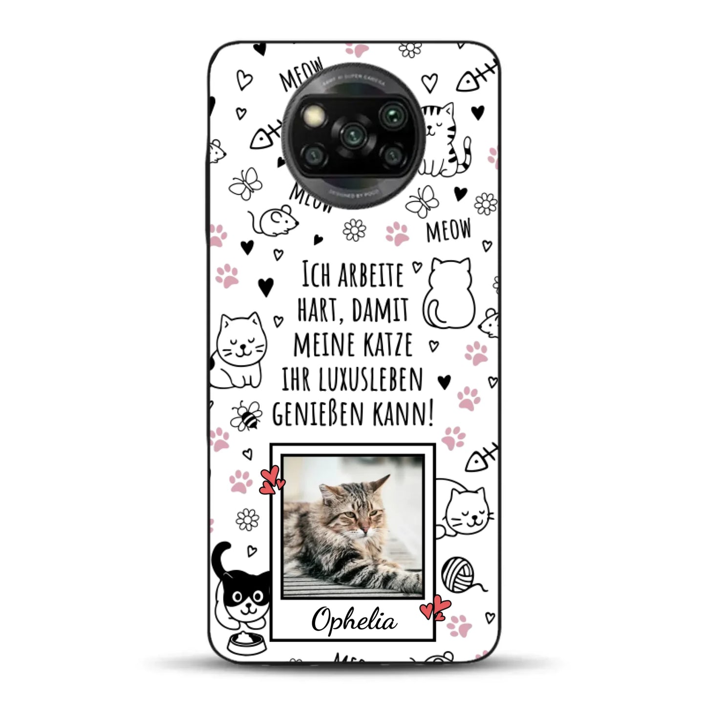 Luxuskatze - Individuelle Handyhülle für Xiaomi