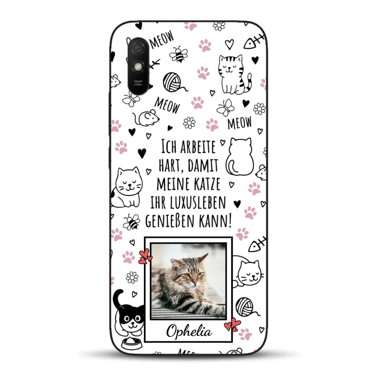 Luxuskatze - Individuelle Handyhülle für Xiaomi