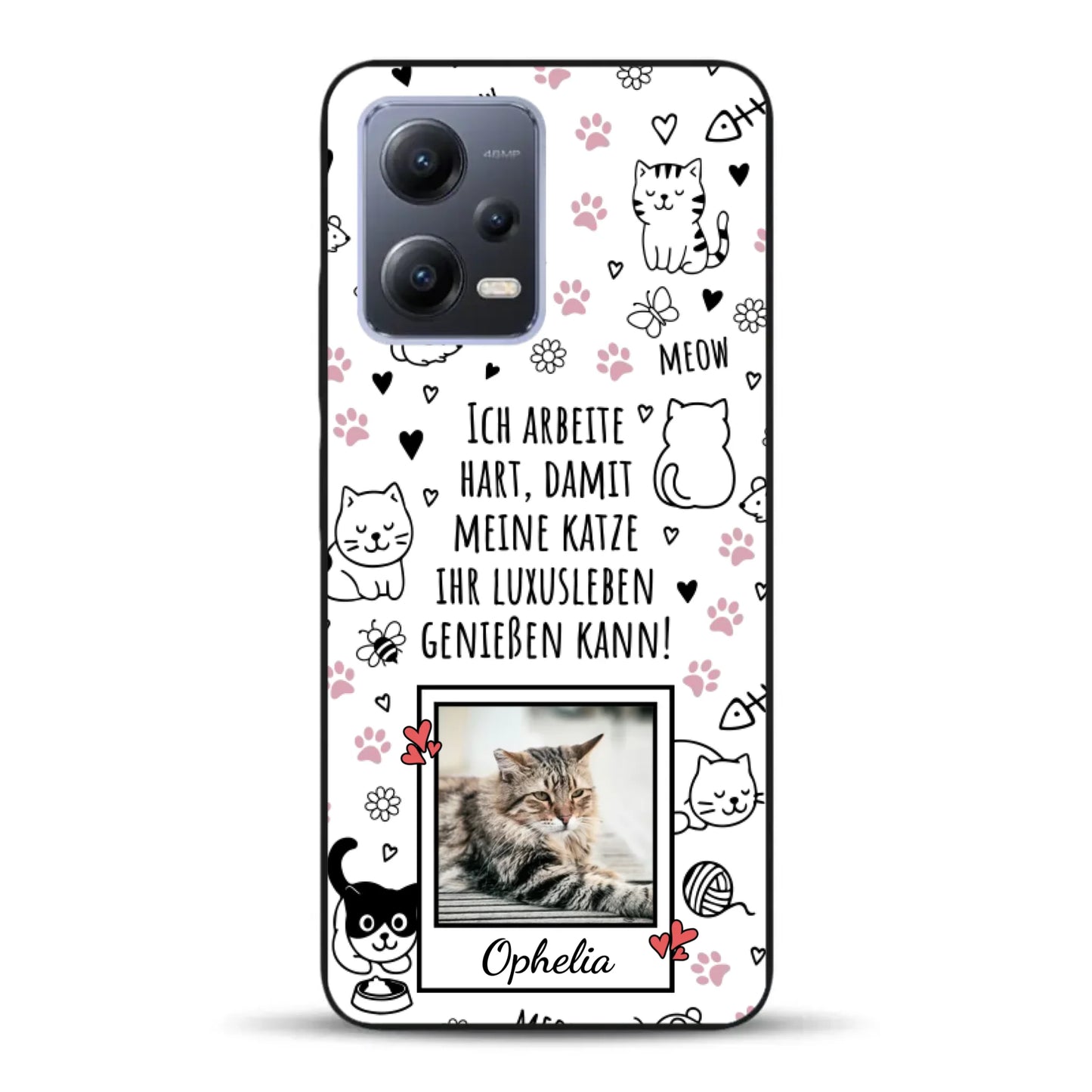 Luxuskatze - Individuelle Handyhülle für Xiaomi