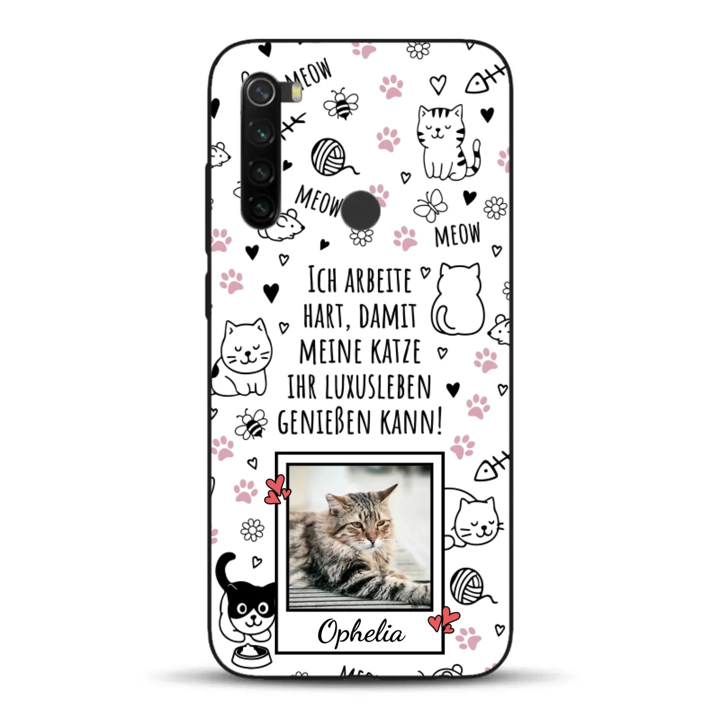 Luxuskatze - Individuelle Handyhülle für Xiaomi