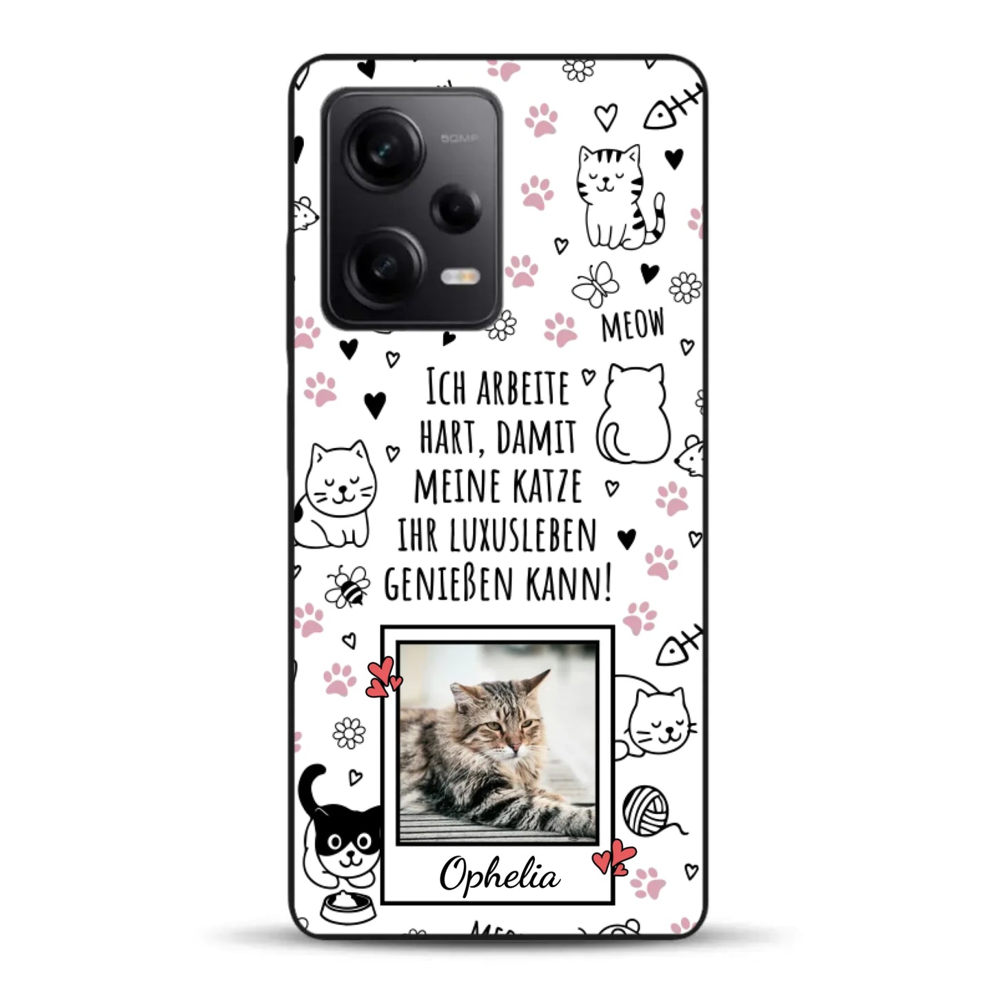 Luxuskatze - Individuelle Handyhülle für Xiaomi