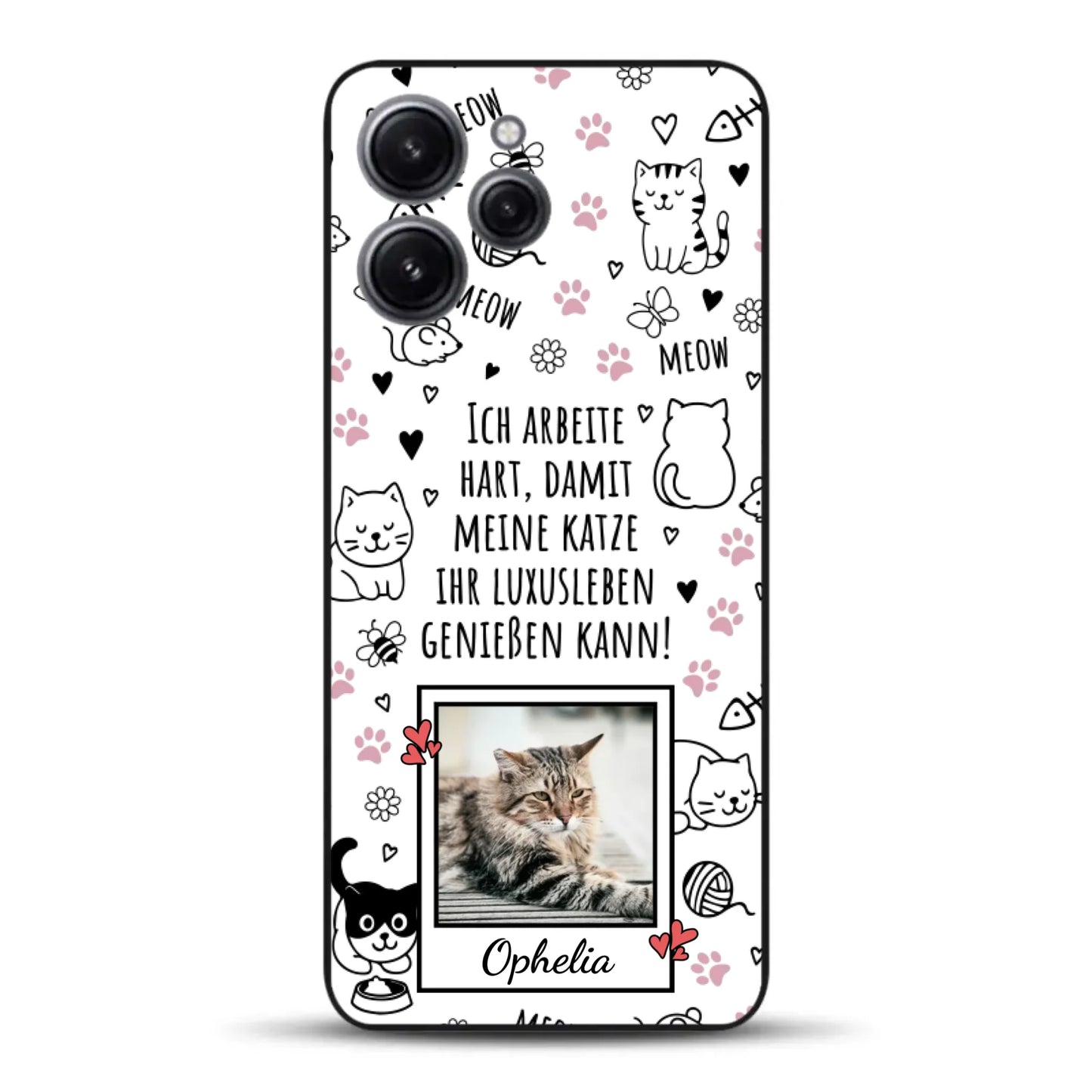 Luxuskatze - Individuelle Handyhülle für Xiaomi
