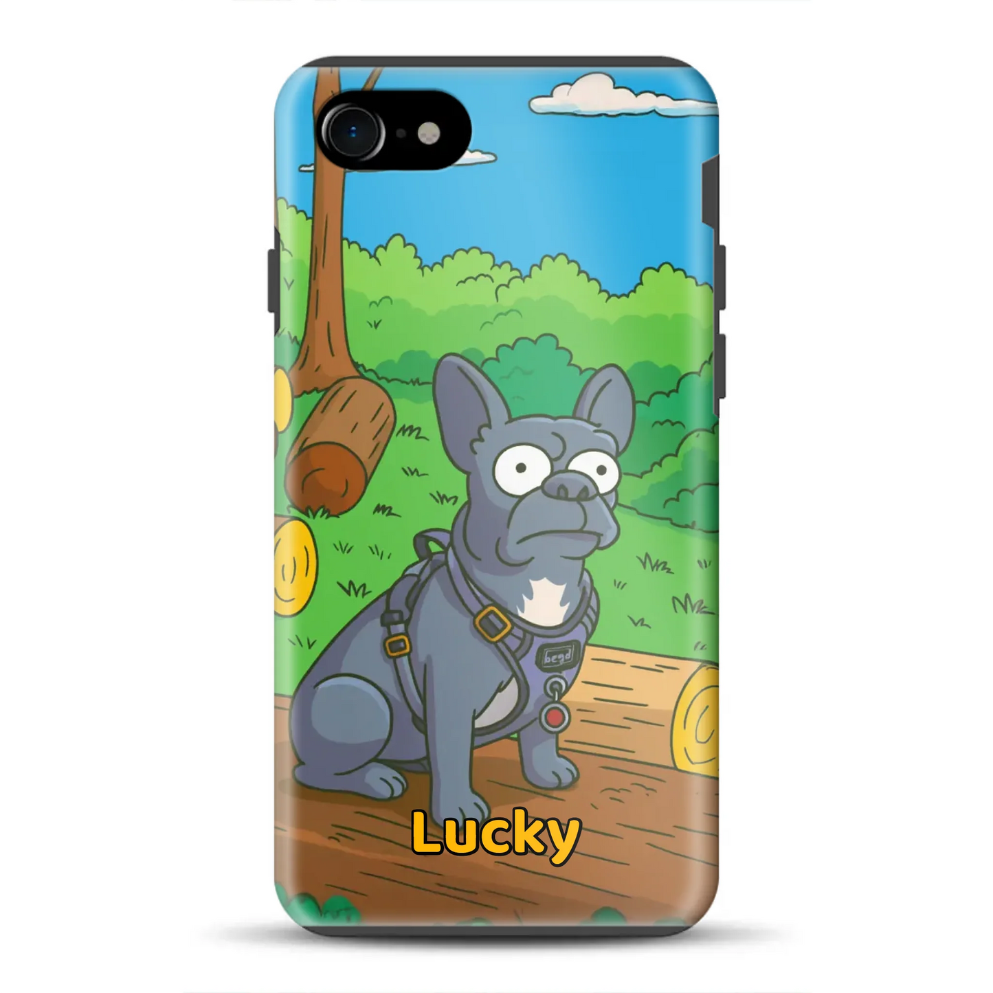 Simpsonize Me- funda premium personalizada para iPhone