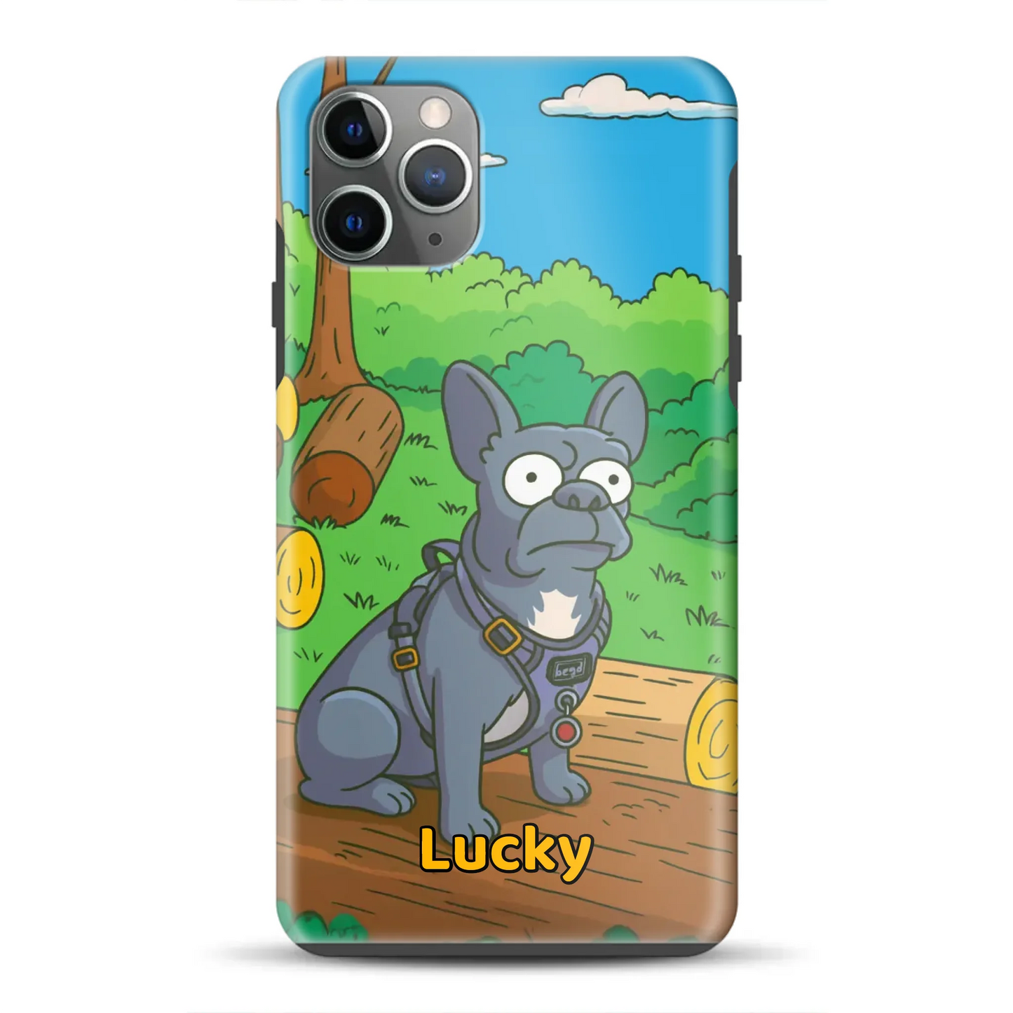 Simpsonize Me- funda premium personalizada para iPhone
