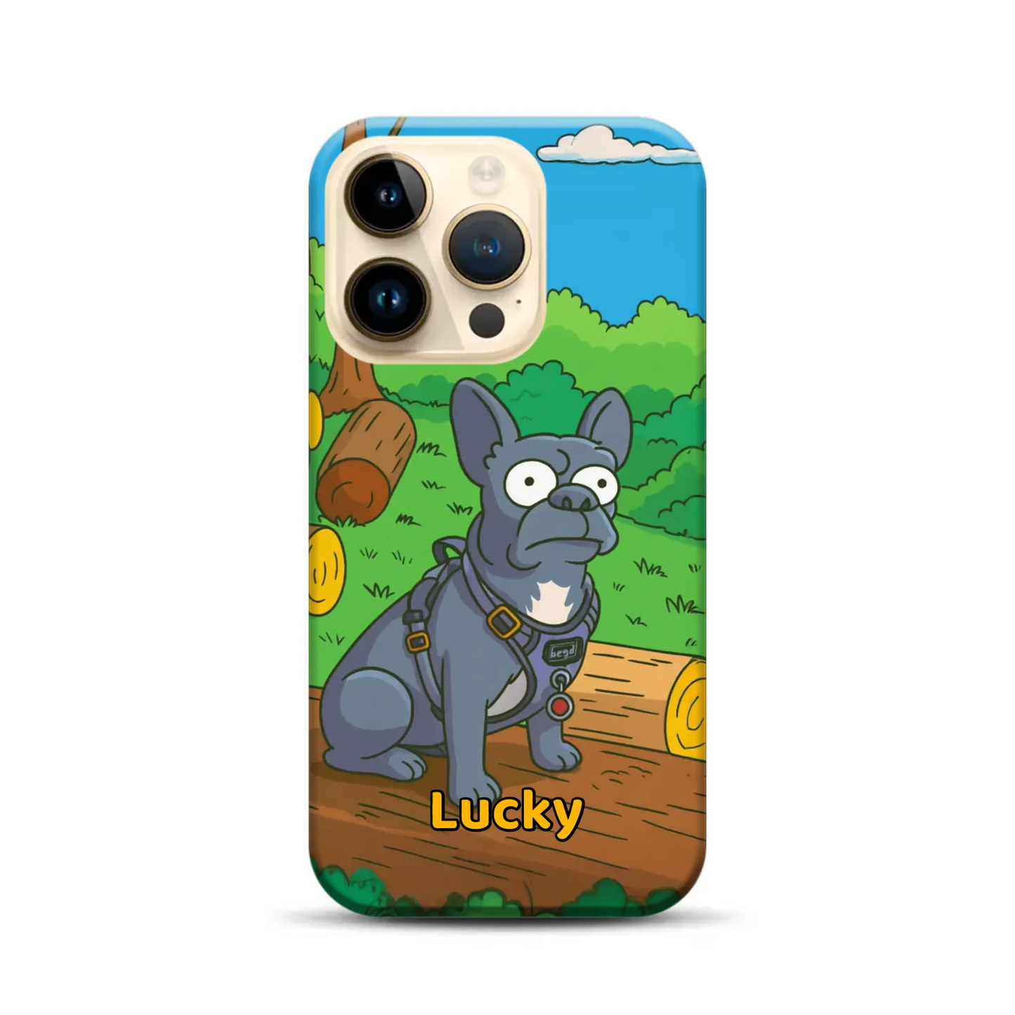 Simpsonize Me- funda premium personalizada para iPhone