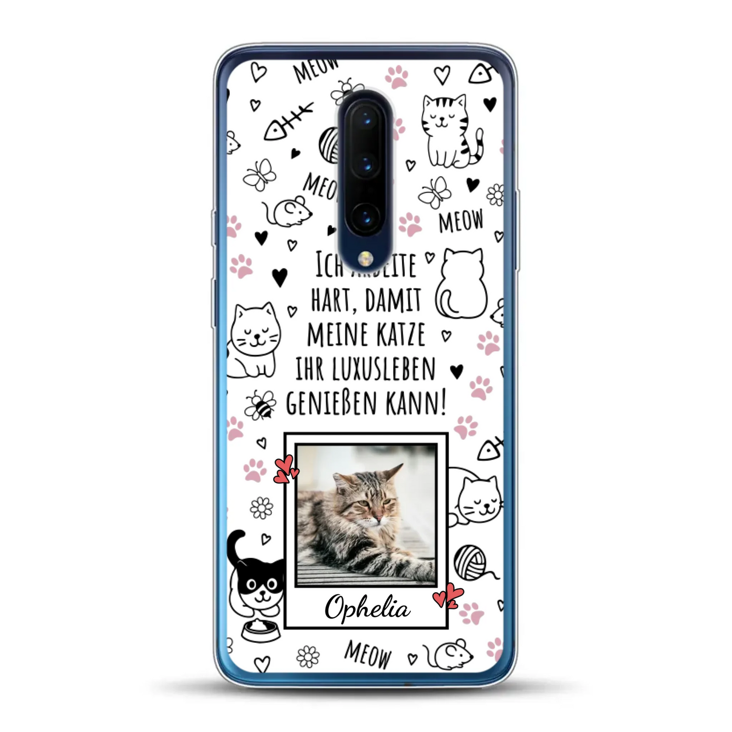 Luxuskatze - Individuelle Handyhülle