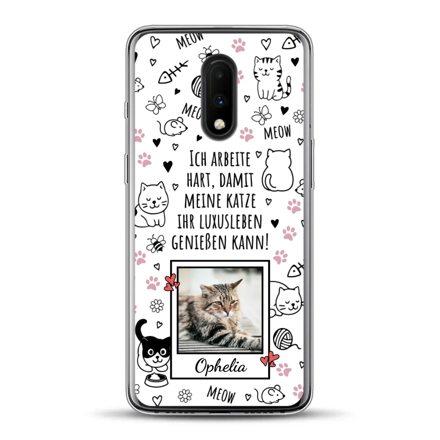 Luxuskatze - Individuelle Handyhülle