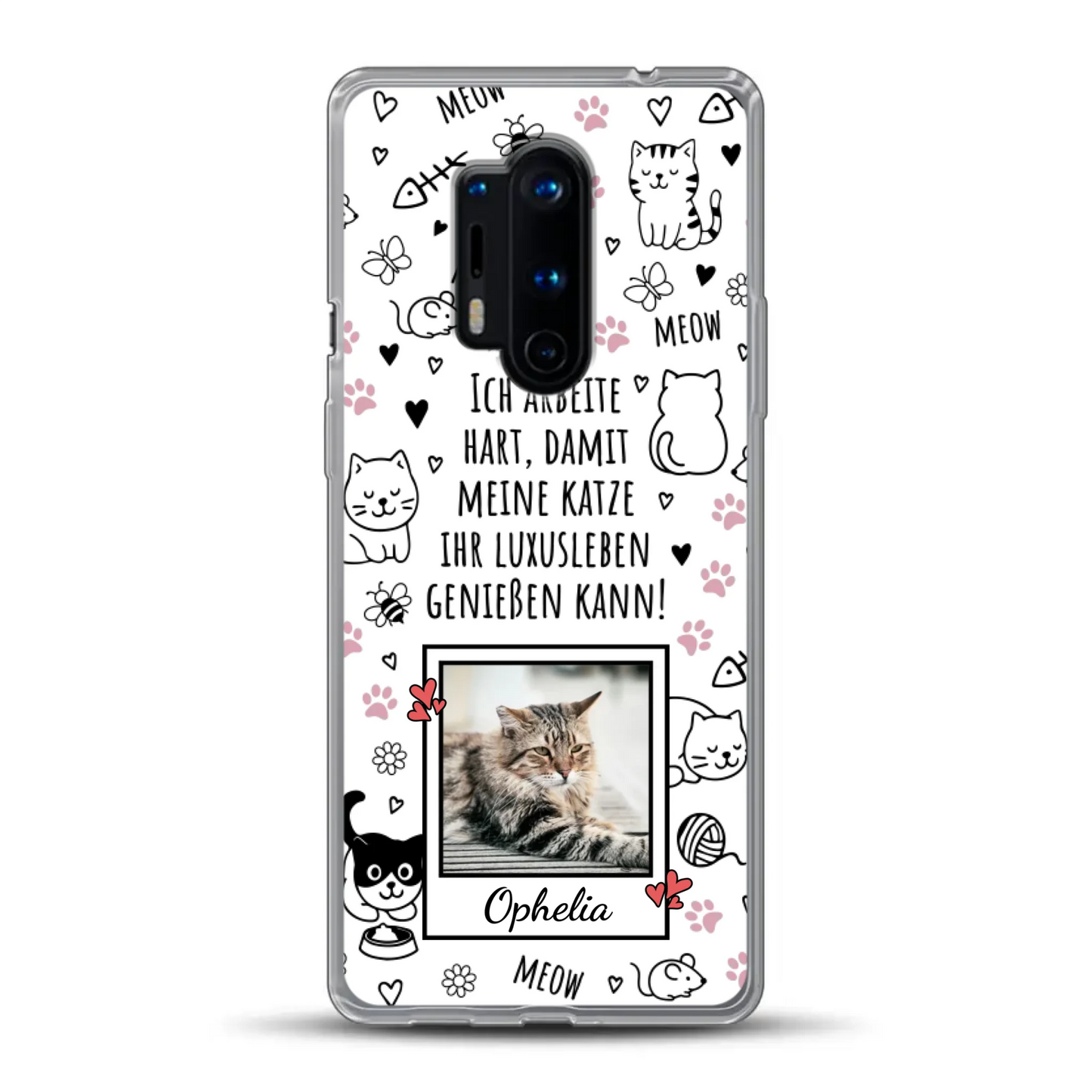Luxuskatze - Individuelle Handyhülle