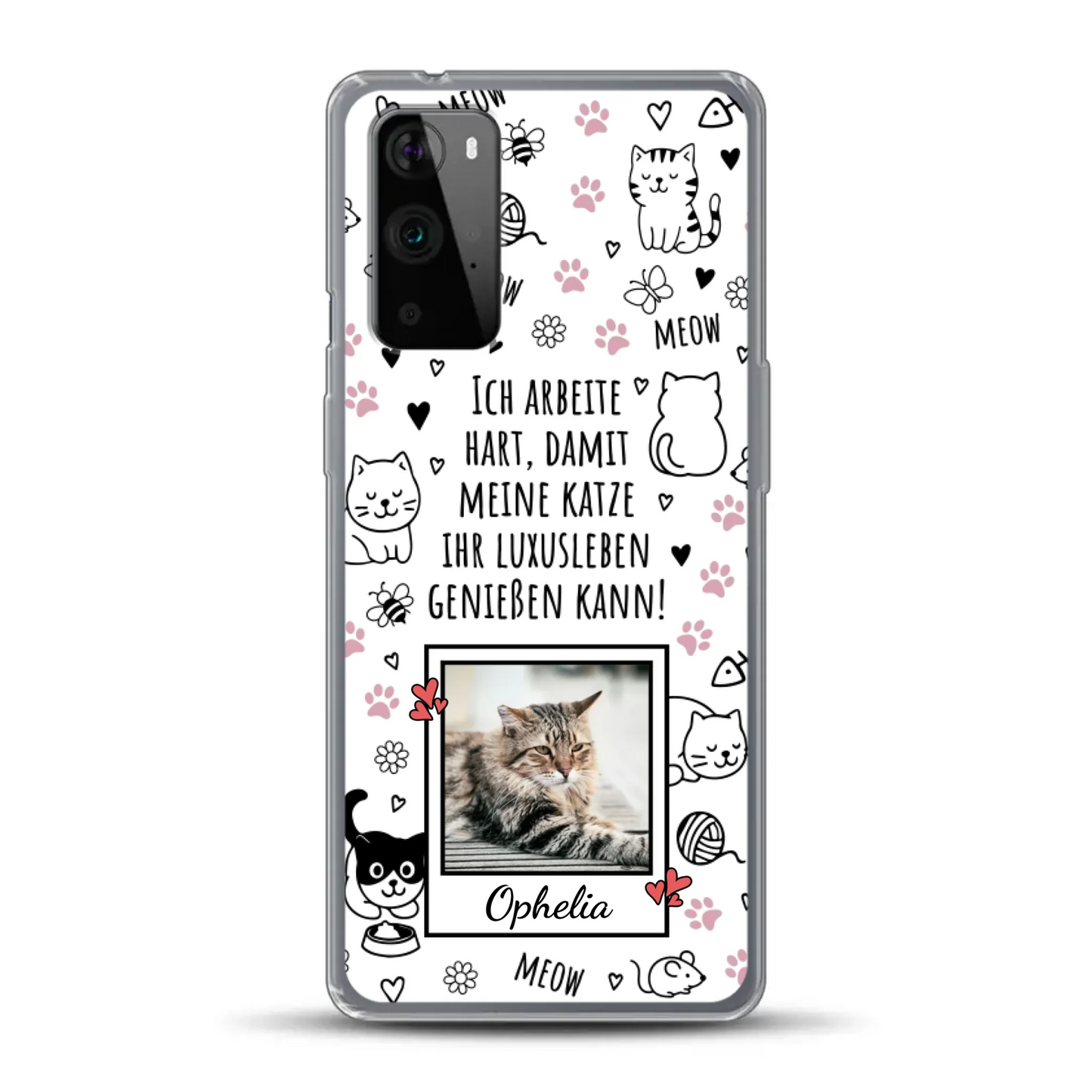 Luxuskatze - Individuelle Handyhülle