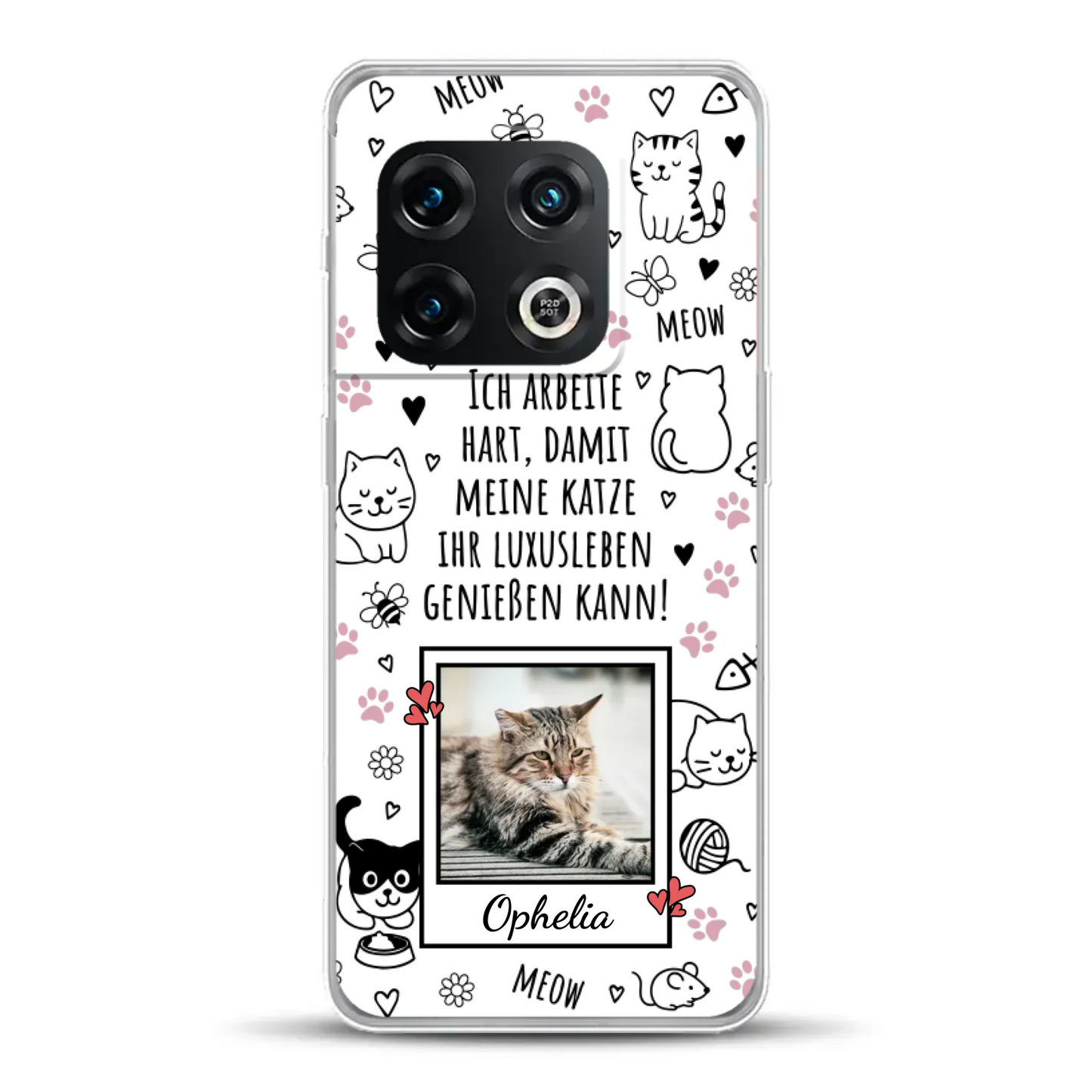 Luxuskatze - Individuelle Handyhülle