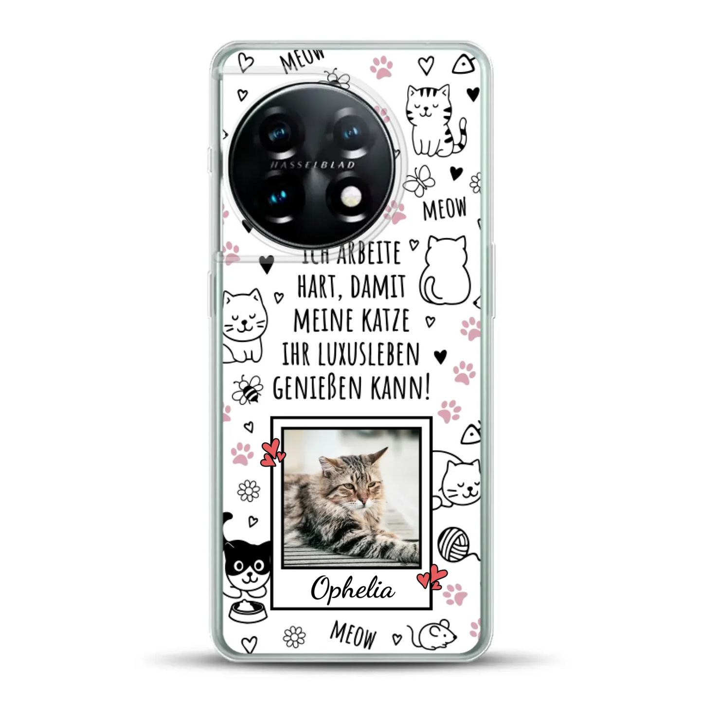 Luxuskatze - Individuelle Handyhülle