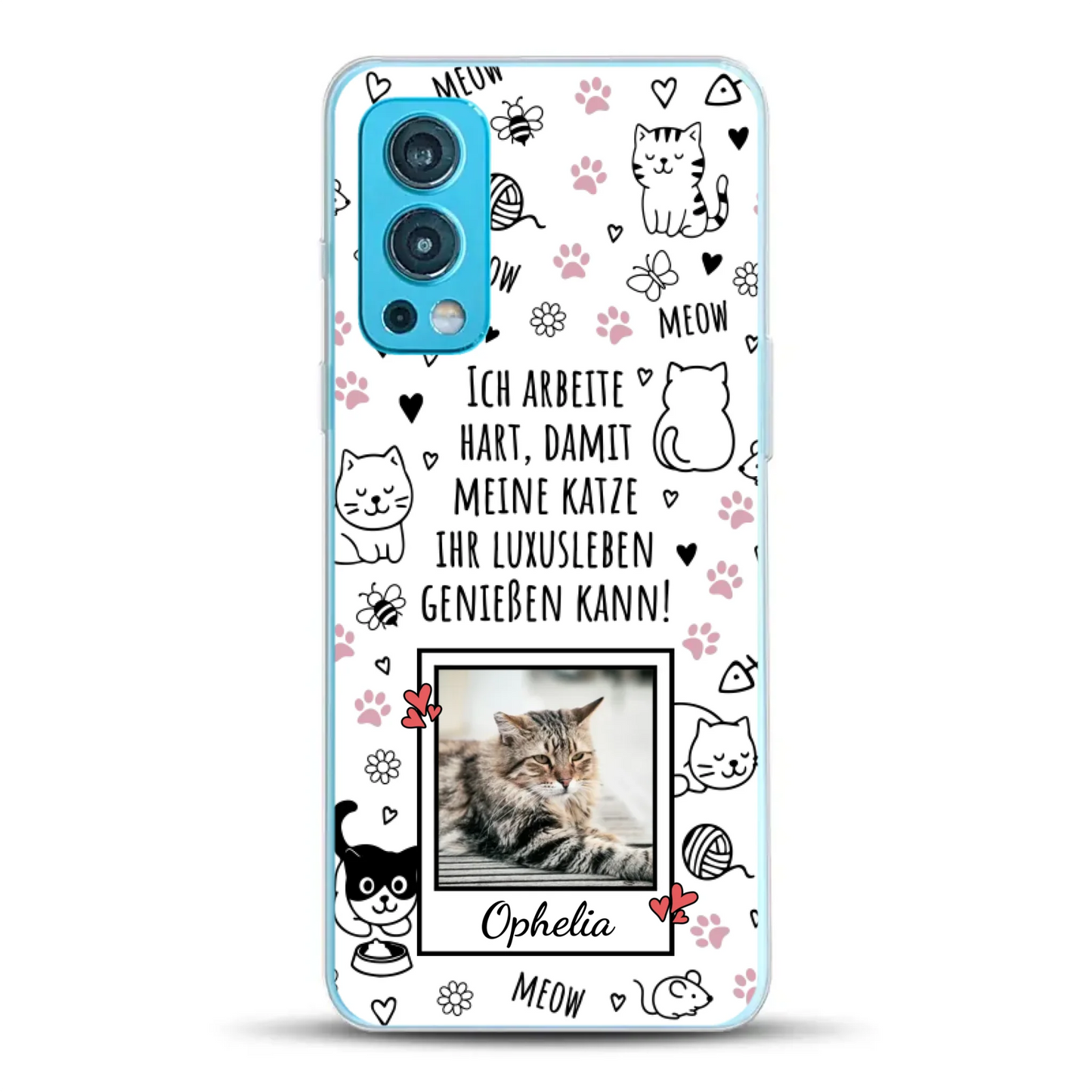 Luxuskatze - Individuelle Handyhülle