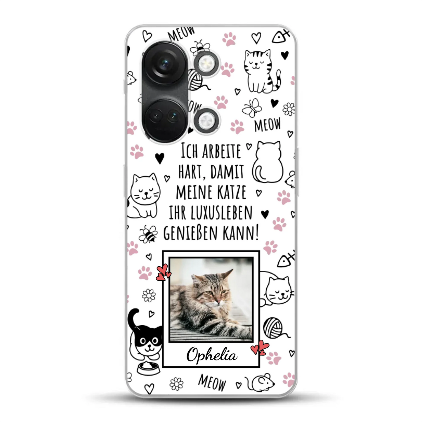 Luxuskatze - Individuelle Handyhülle