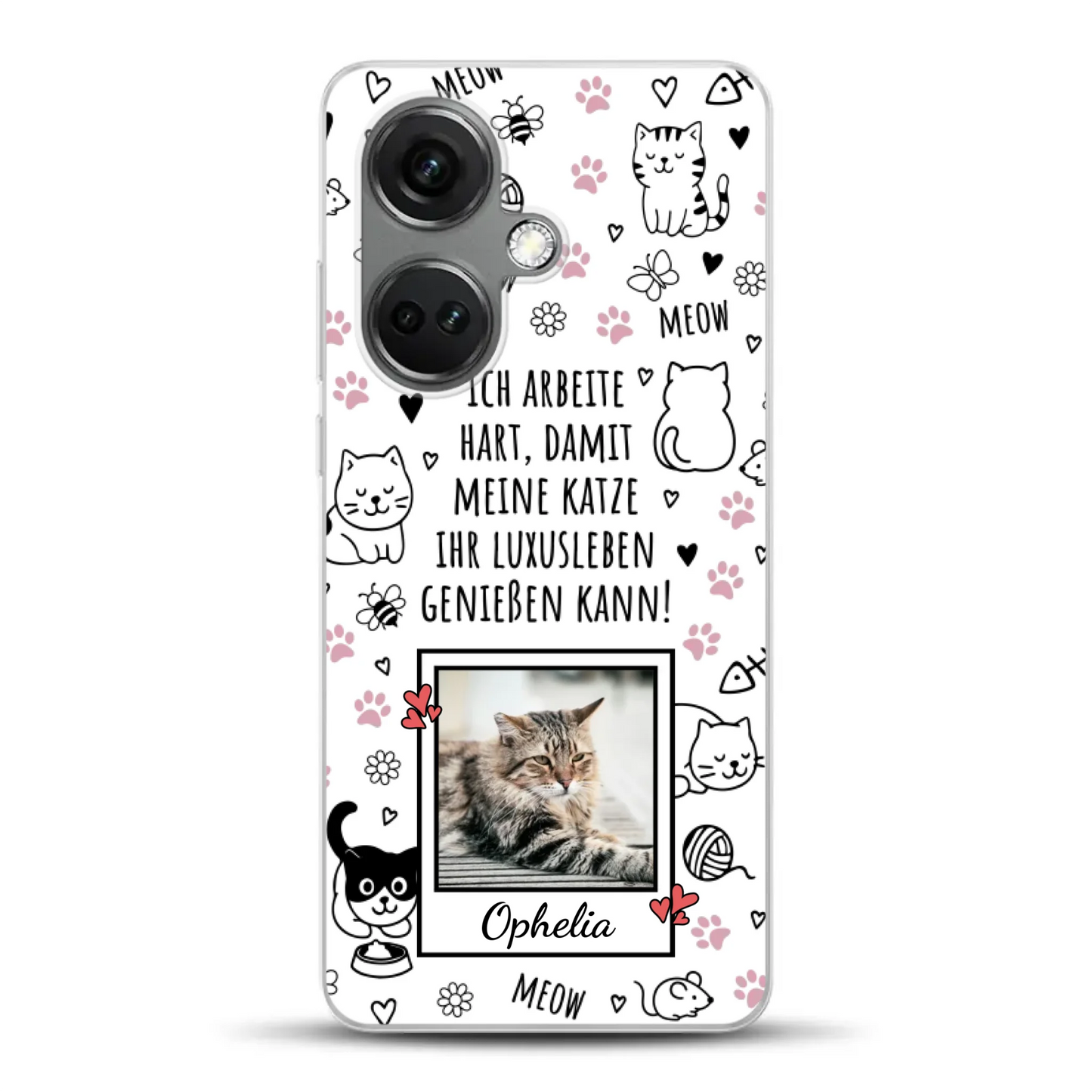 Luxuskatze - Individuelle Handyhülle