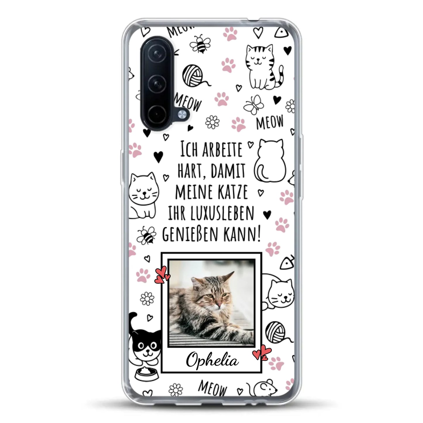 Luxuskatze - Individuelle Handyhülle