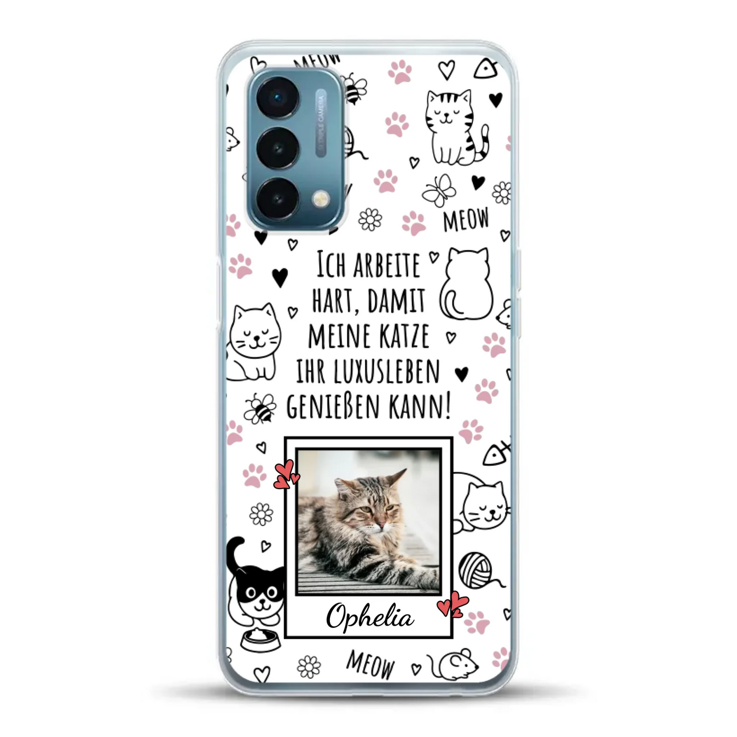 Luxuskatze - Individuelle Handyhülle