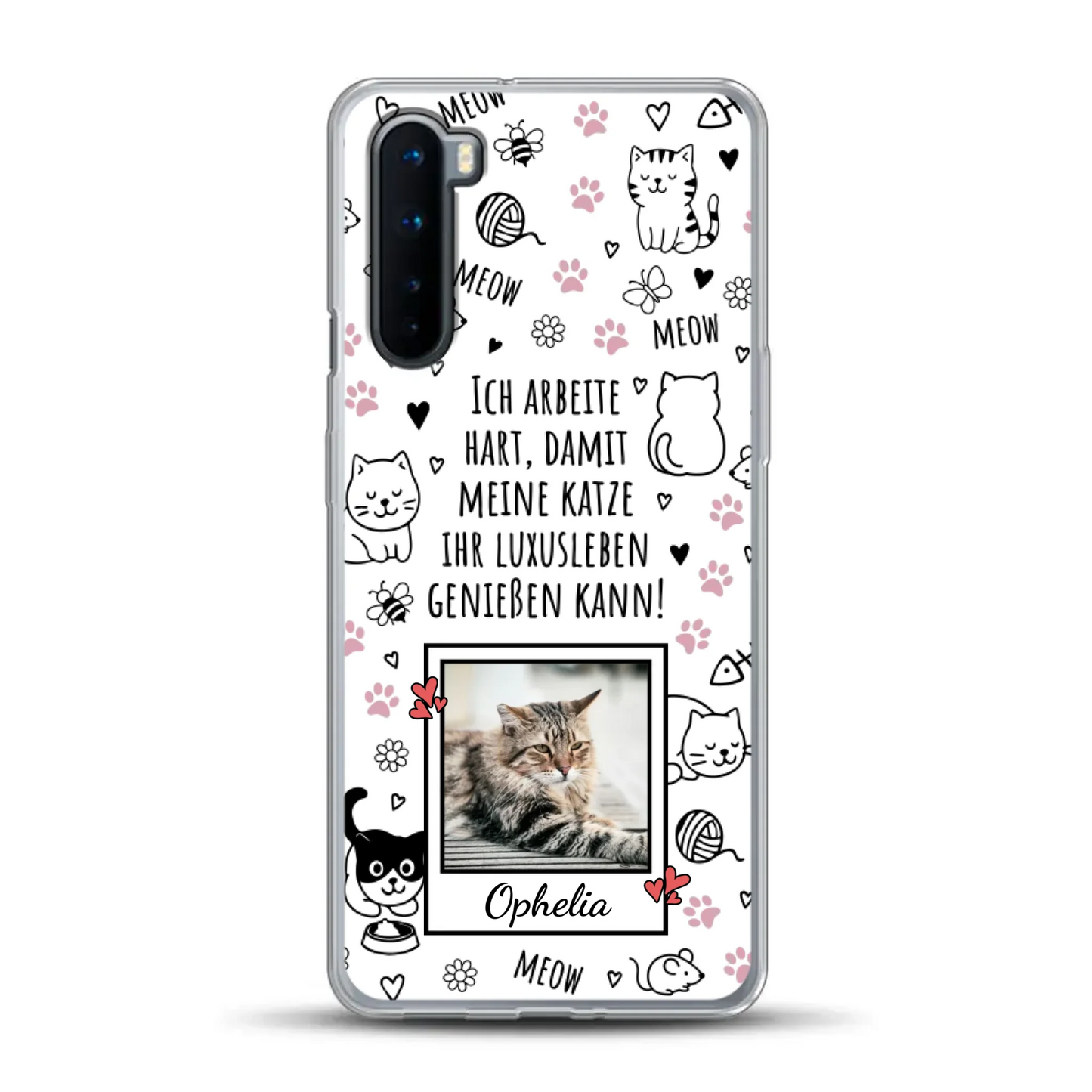 Luxuskatze - Individuelle Handyhülle