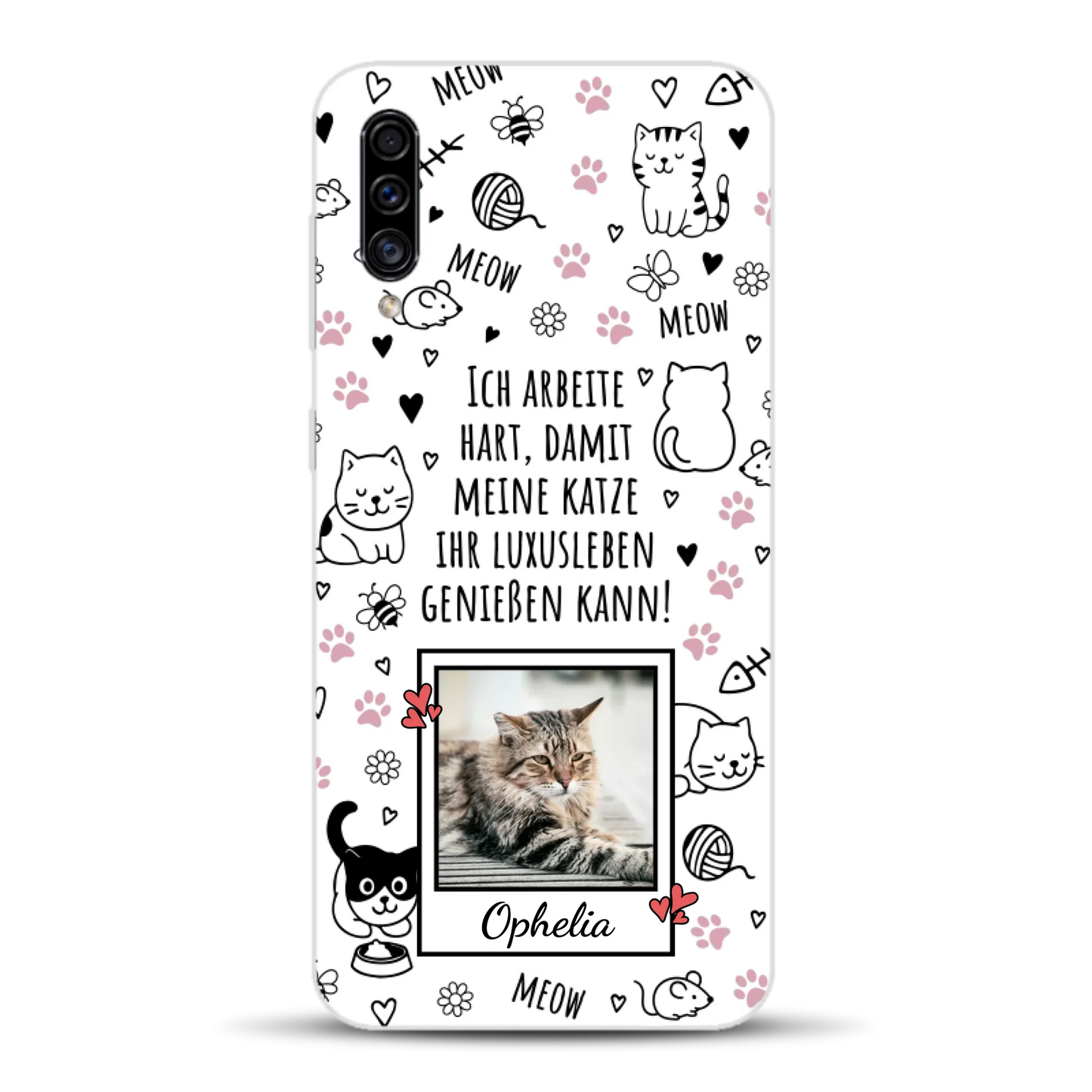Luxuskatze - Individuelle Handyhülle für Samsung