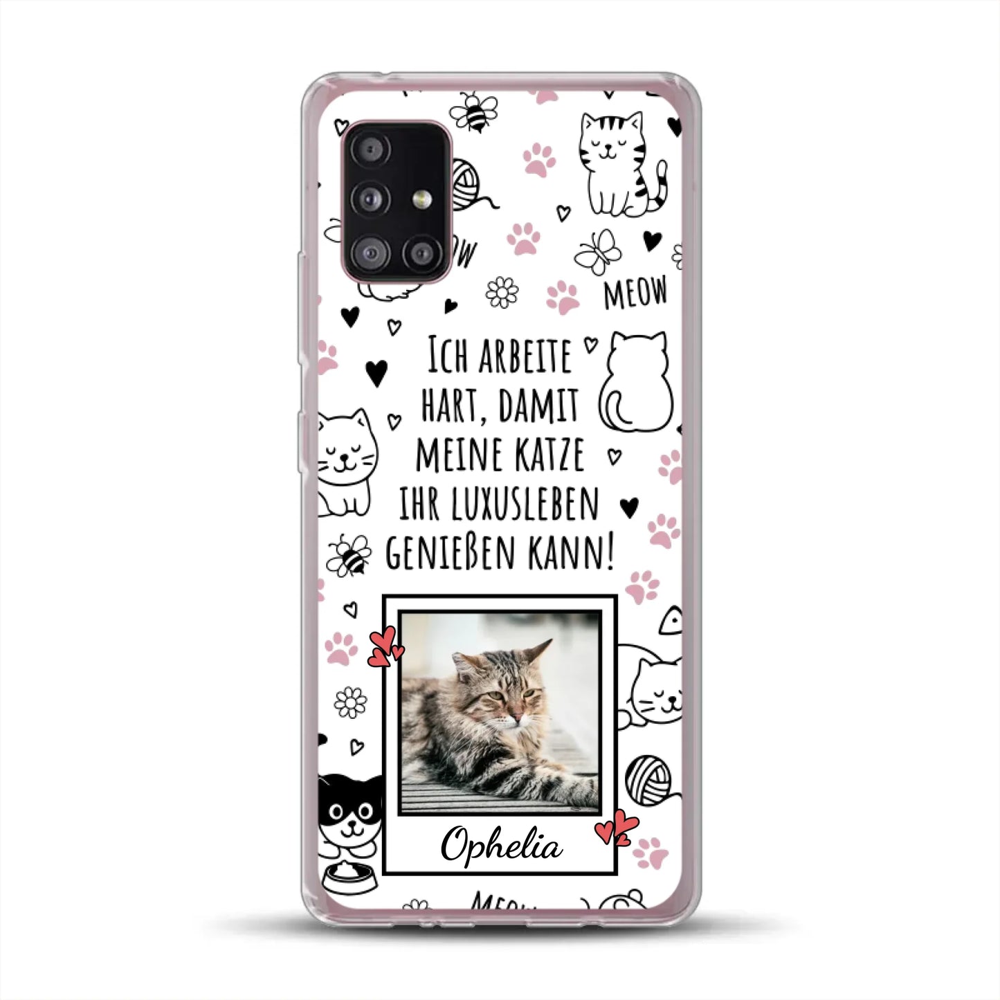 Luxuskatze - Individuelle Handyhülle für Samsung