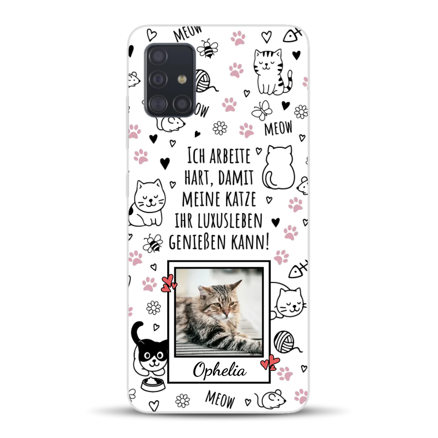 Luxuskatze - Individuelle Handyhülle für Samsung