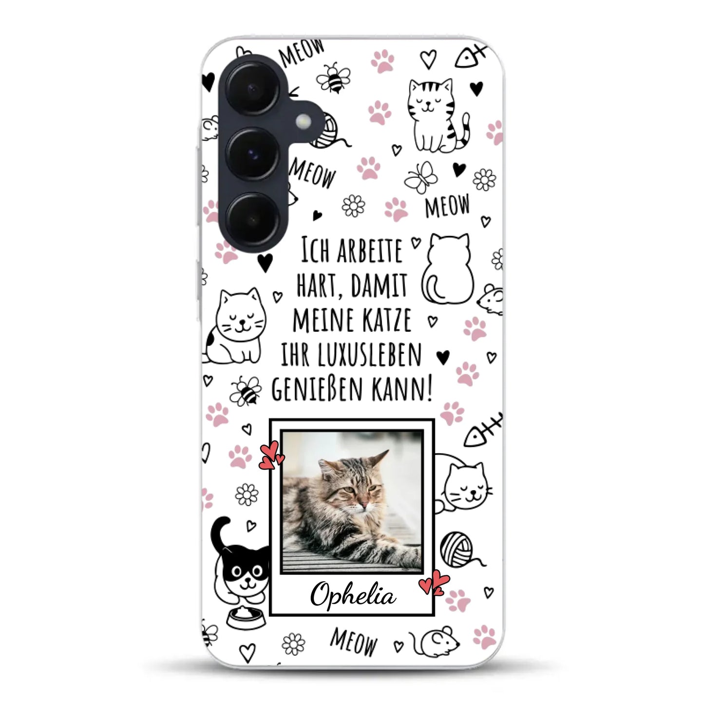 Luxuskatze - Individuelle Handyhülle für Samsung