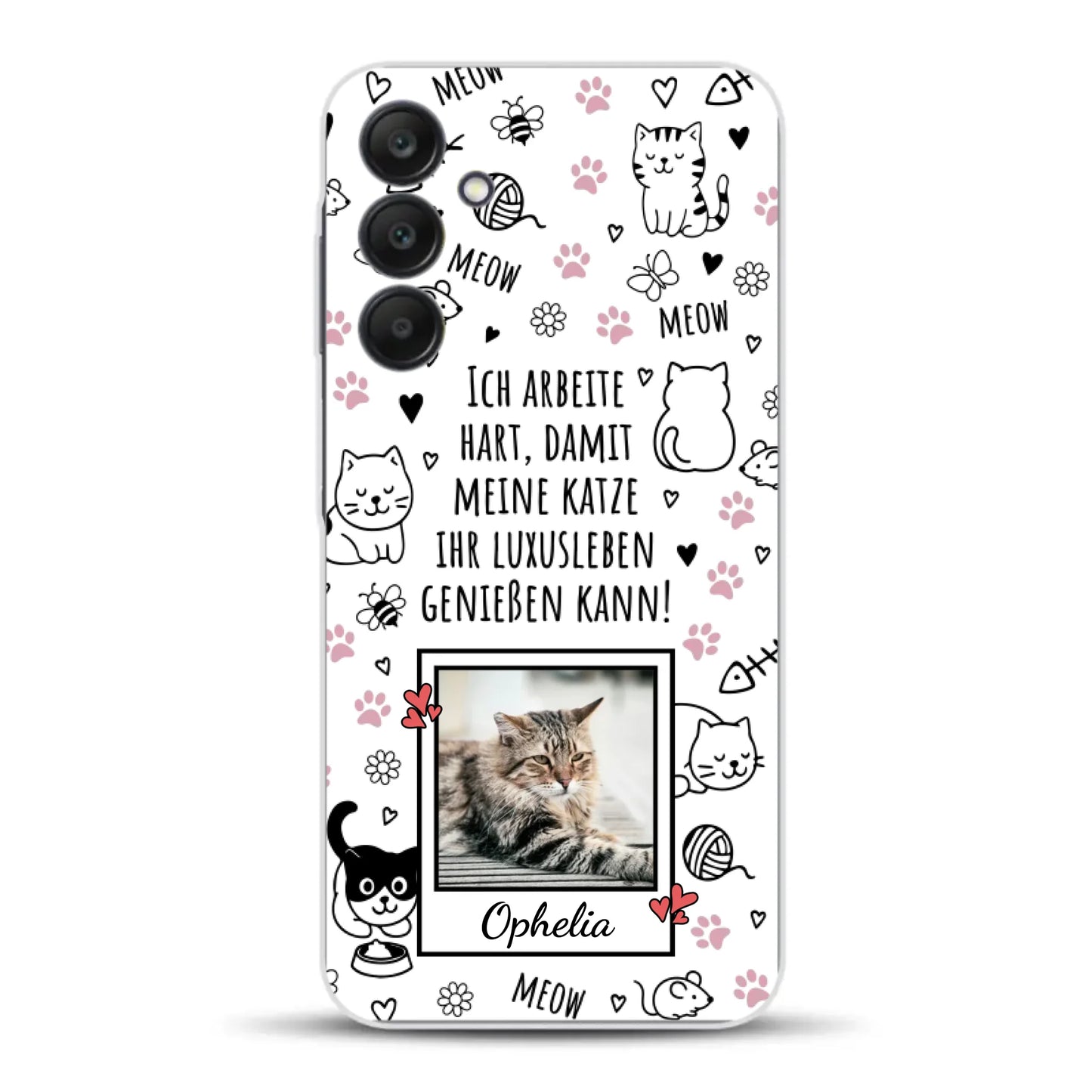 Luxuskatze - Individuelle Handyhülle für Samsung