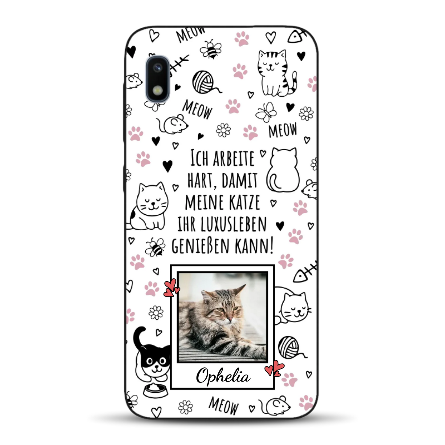 Luxuskatze - Individuelle Handyhülle für Samsung