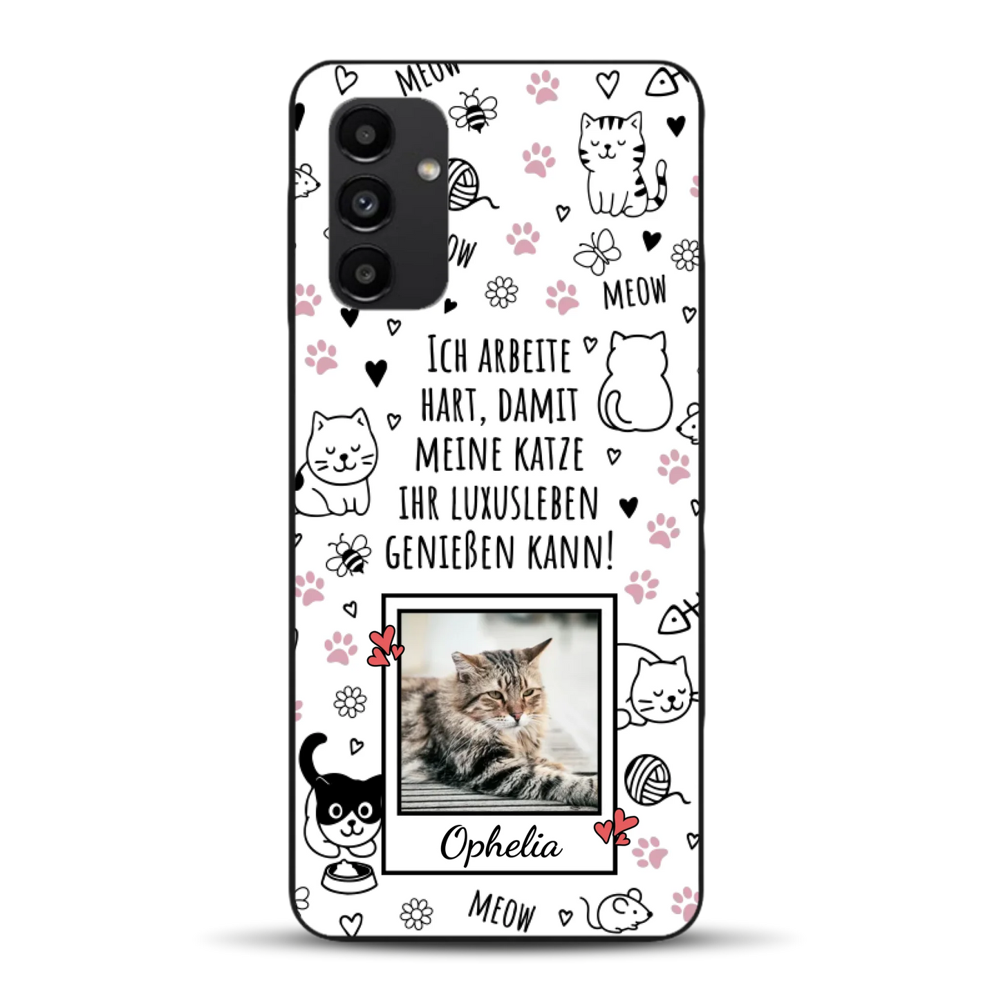 Luxuskatze - Individuelle Handyhülle für Samsung