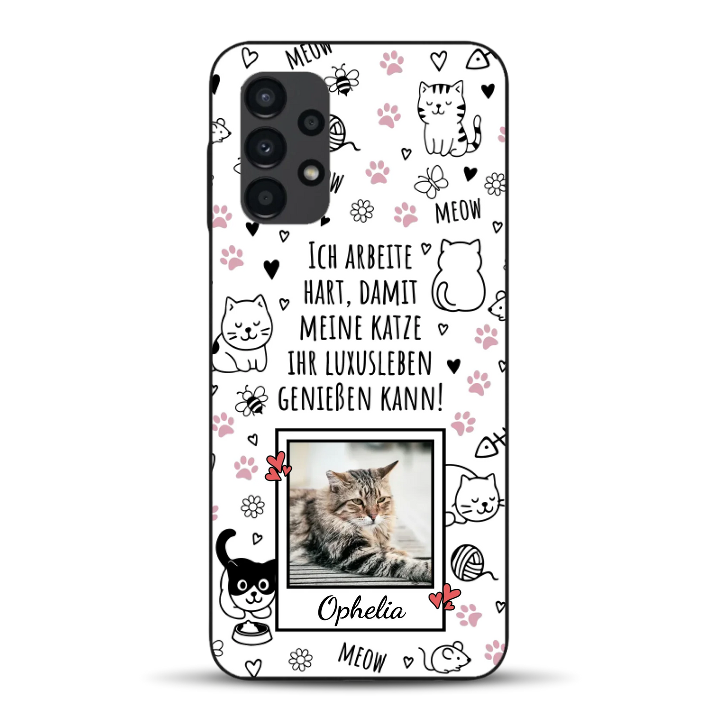 Luxuskatze - Individuelle Handyhülle für Samsung