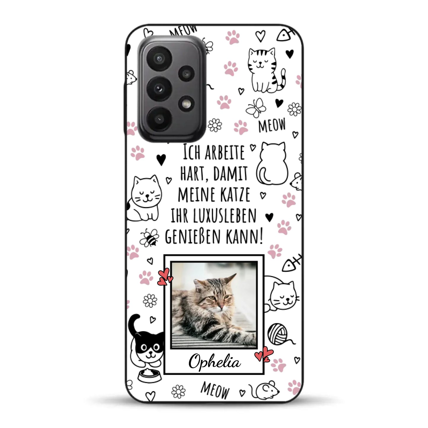 Luxuskatze - Individuelle Handyhülle für Samsung