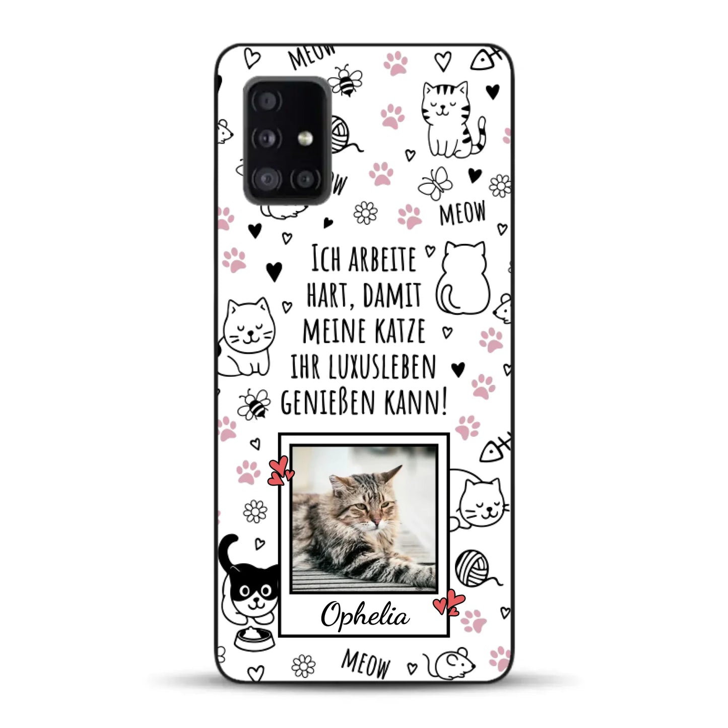 Luxuskatze - Individuelle Handyhülle für Samsung