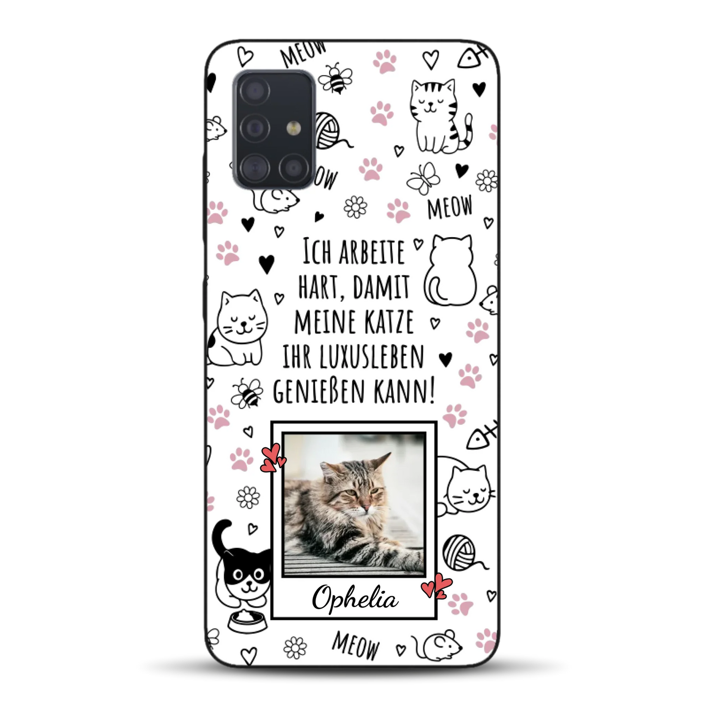Luxuskatze - Individuelle Handyhülle für Samsung