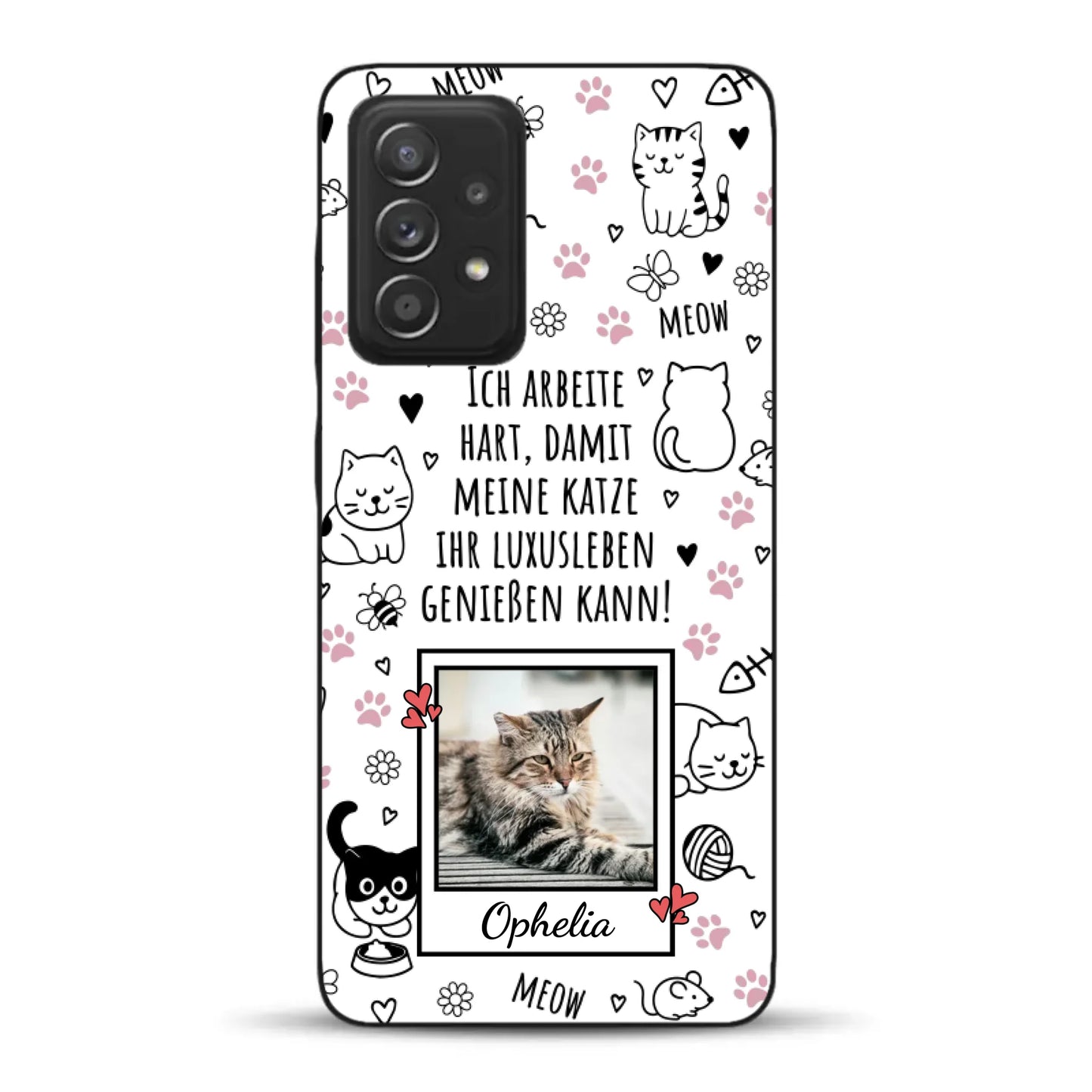 Luxuskatze - Individuelle Handyhülle für Samsung