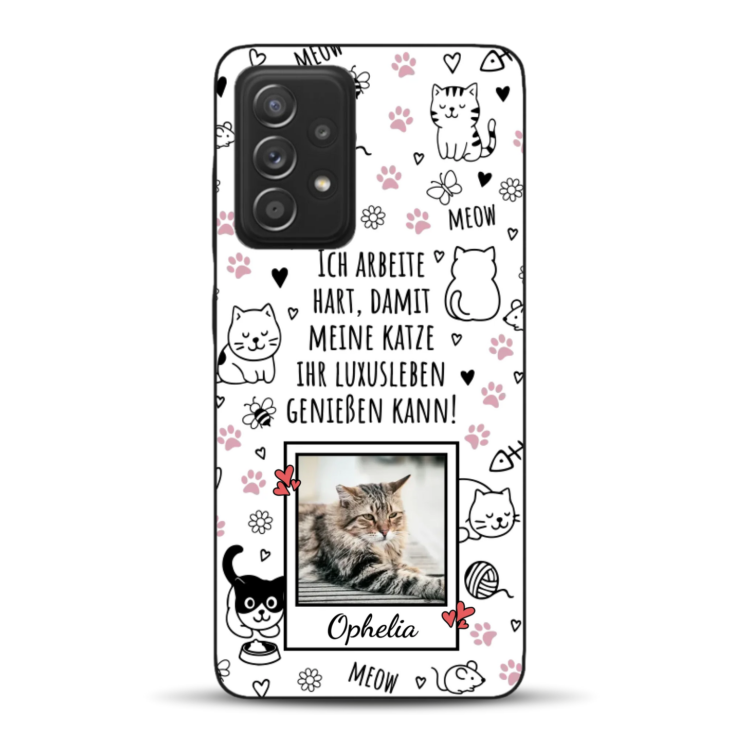Luxuskatze - Individuelle Handyhülle für Samsung