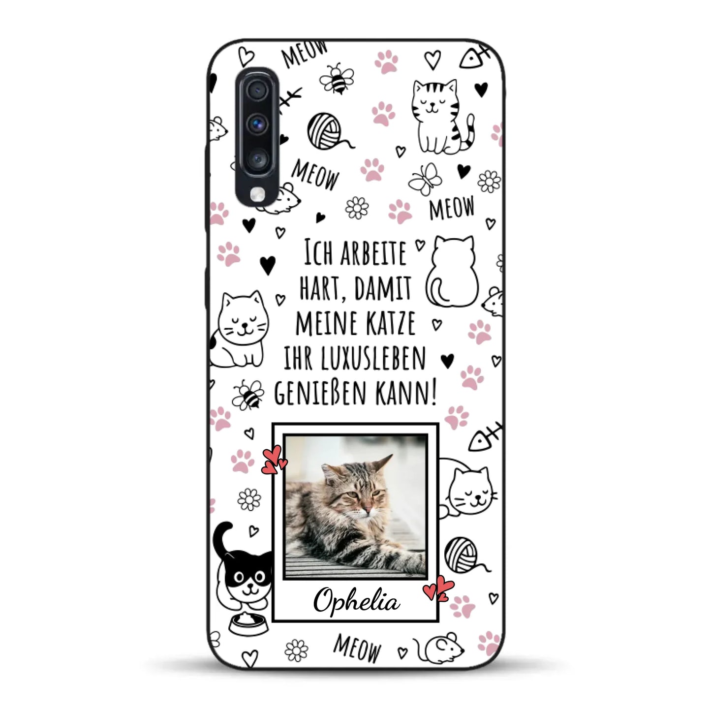 Luxuskatze - Individuelle Handyhülle für Samsung