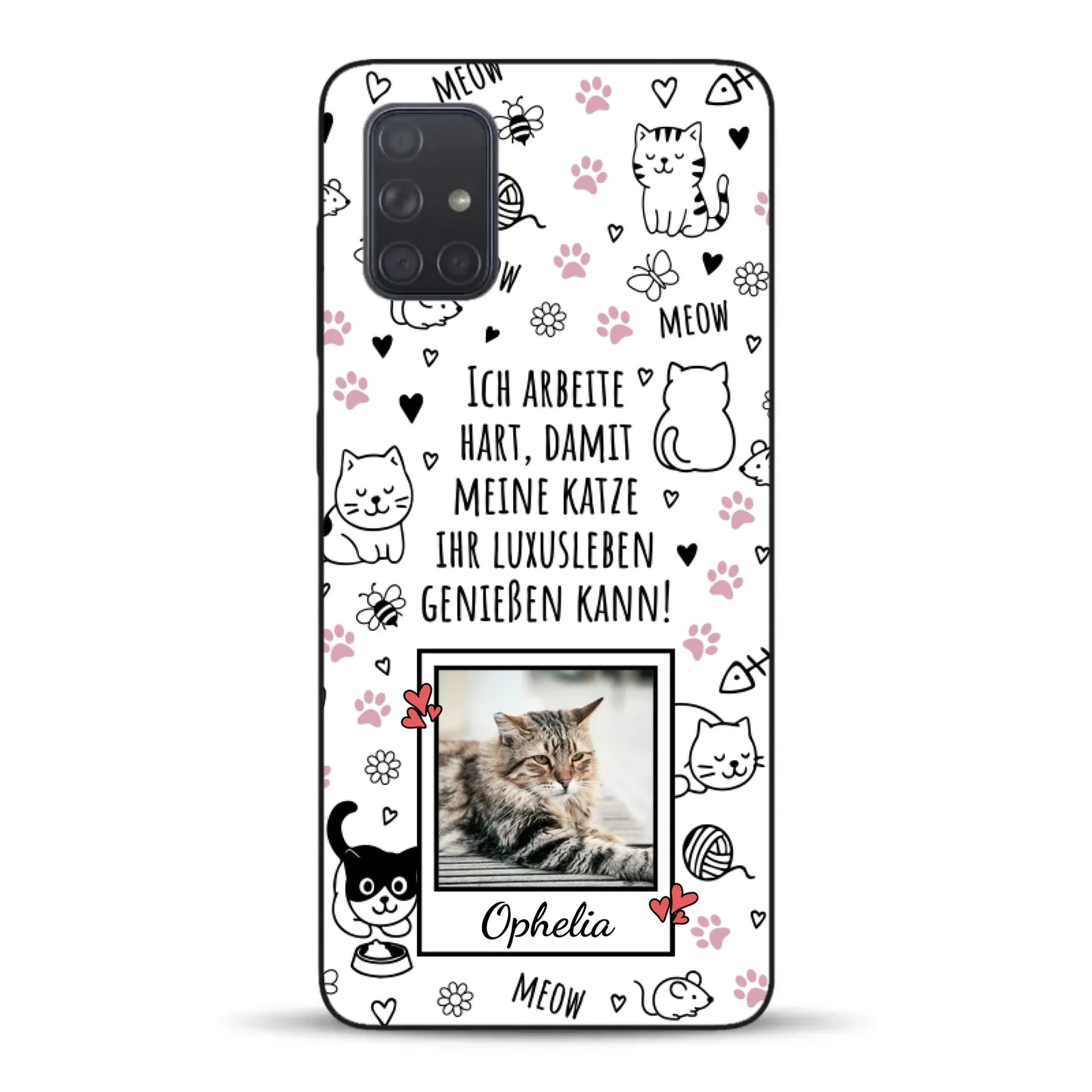 Luxuskatze - Individuelle Handyhülle für Samsung