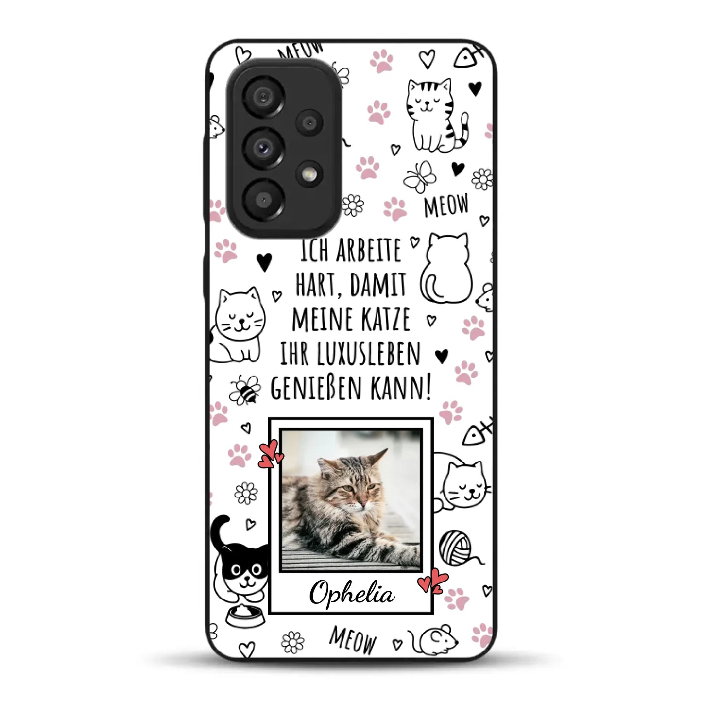 Luxuskatze - Individuelle Handyhülle für Samsung